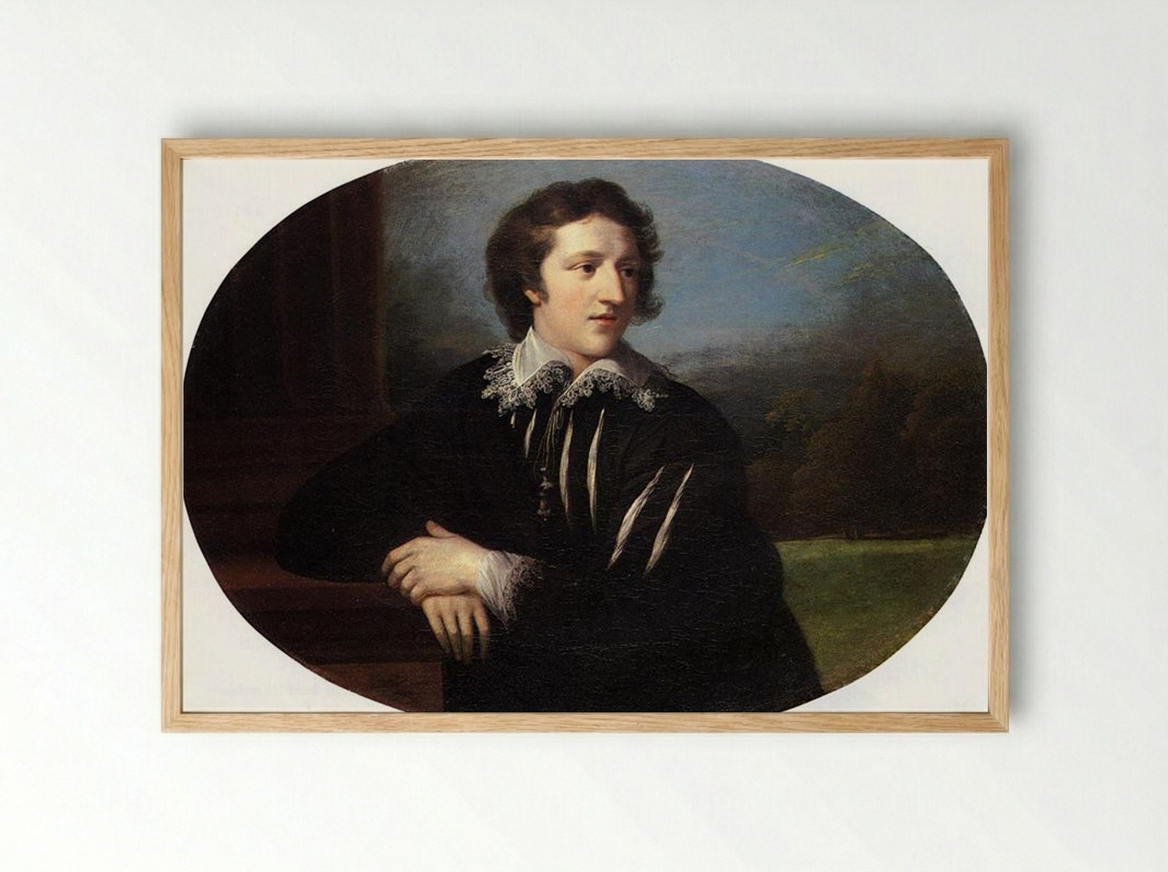 Mr. John Williams - Benjamin West - Framed Print Wood