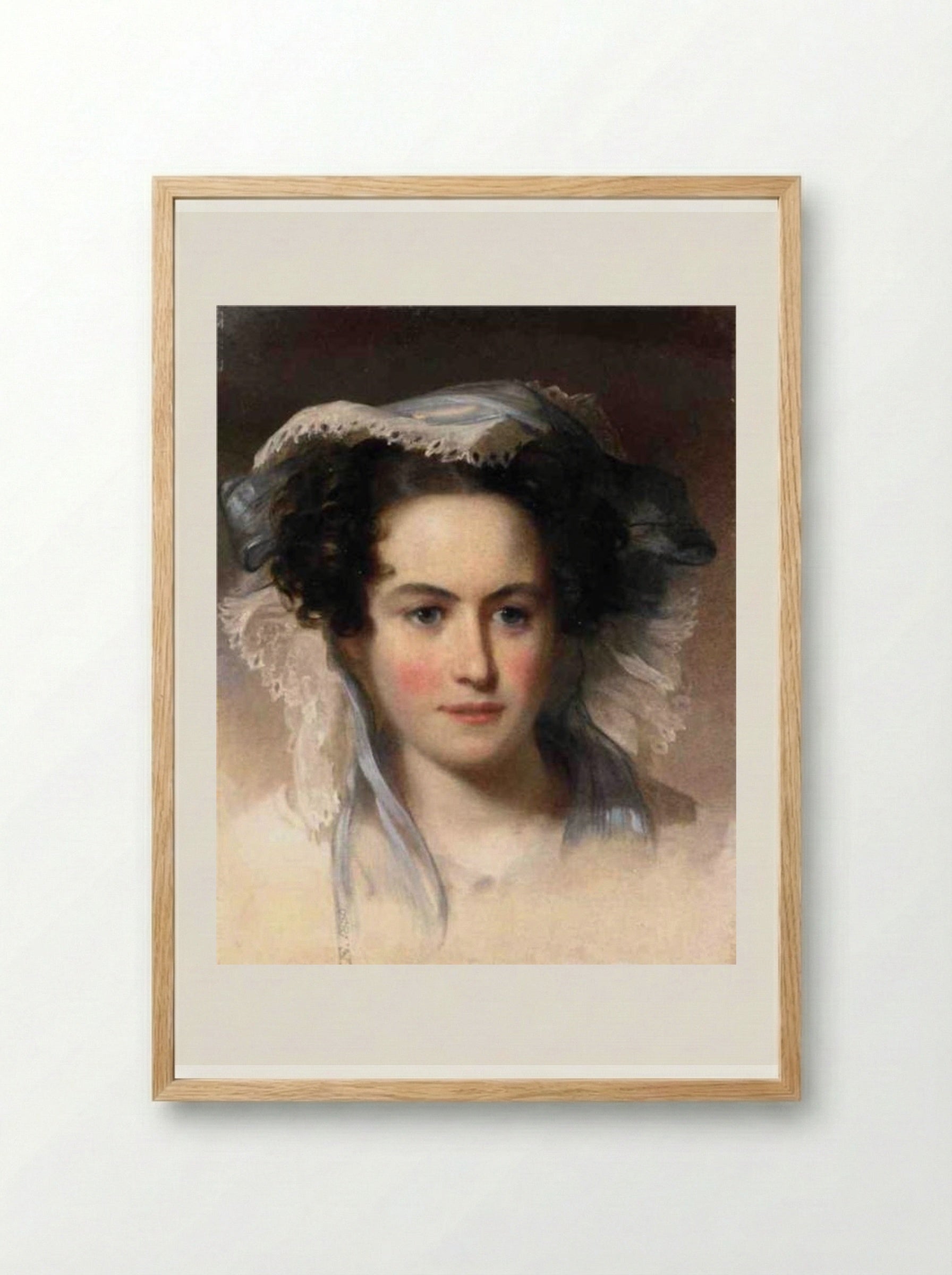 Mrs. C. Ford - Thomas Sully - Framed Print Wood