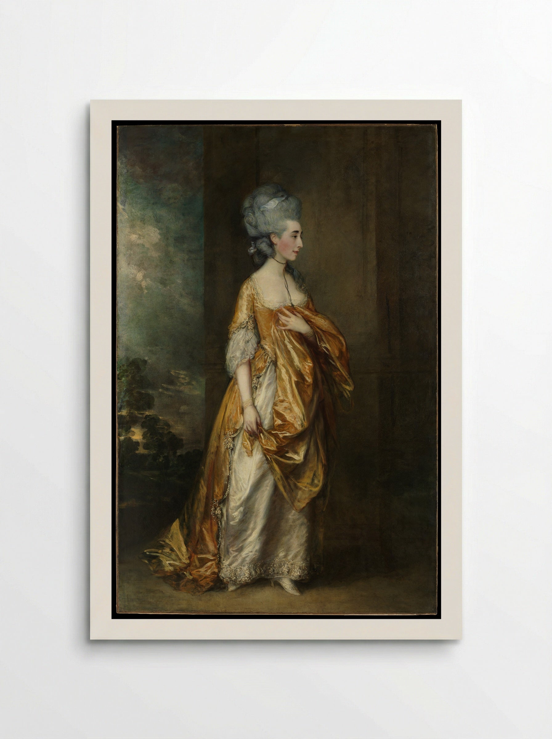 Mrs. Grace Dalrymple Elliott - Thomas Gainsborough - Poster