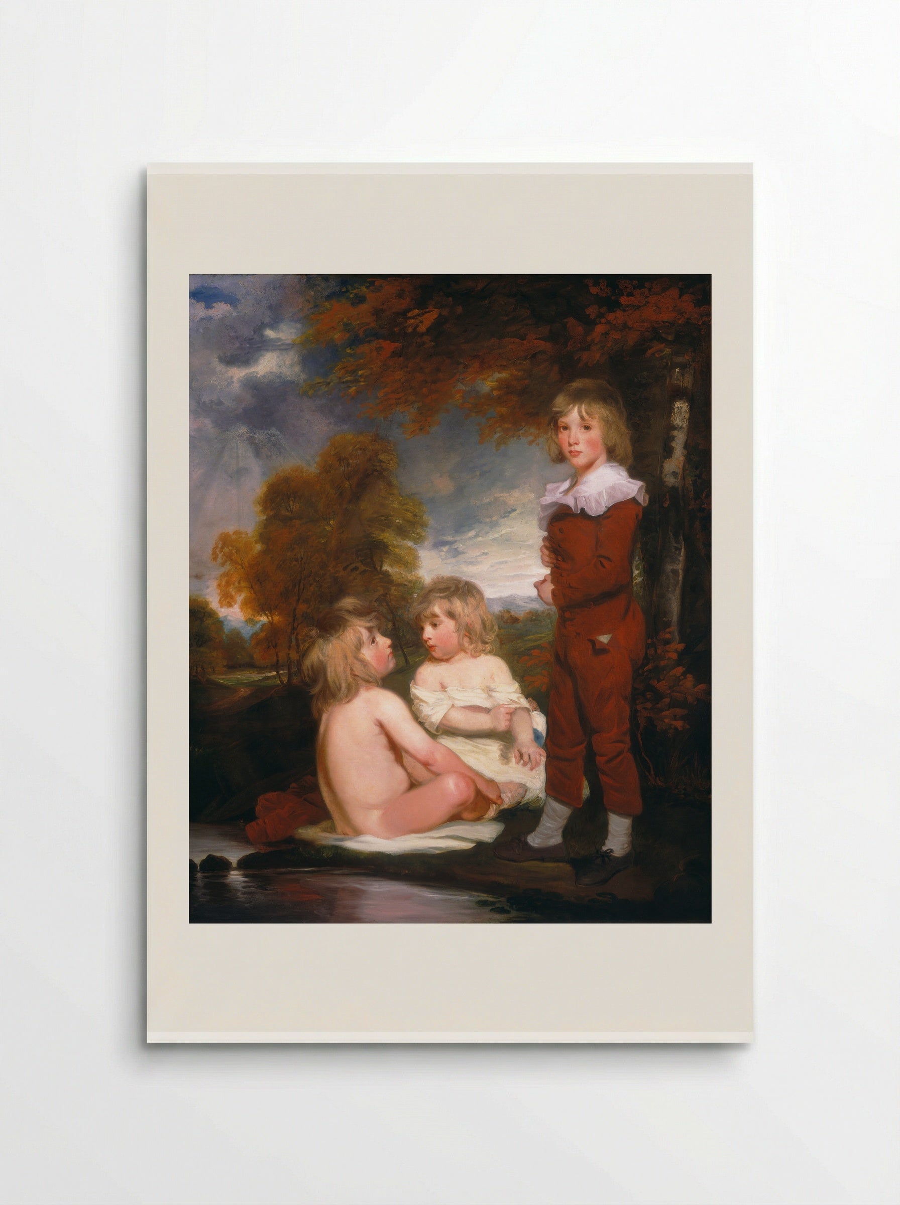 Mrs. John Garden and Her Children - John Hoppner - Poster
