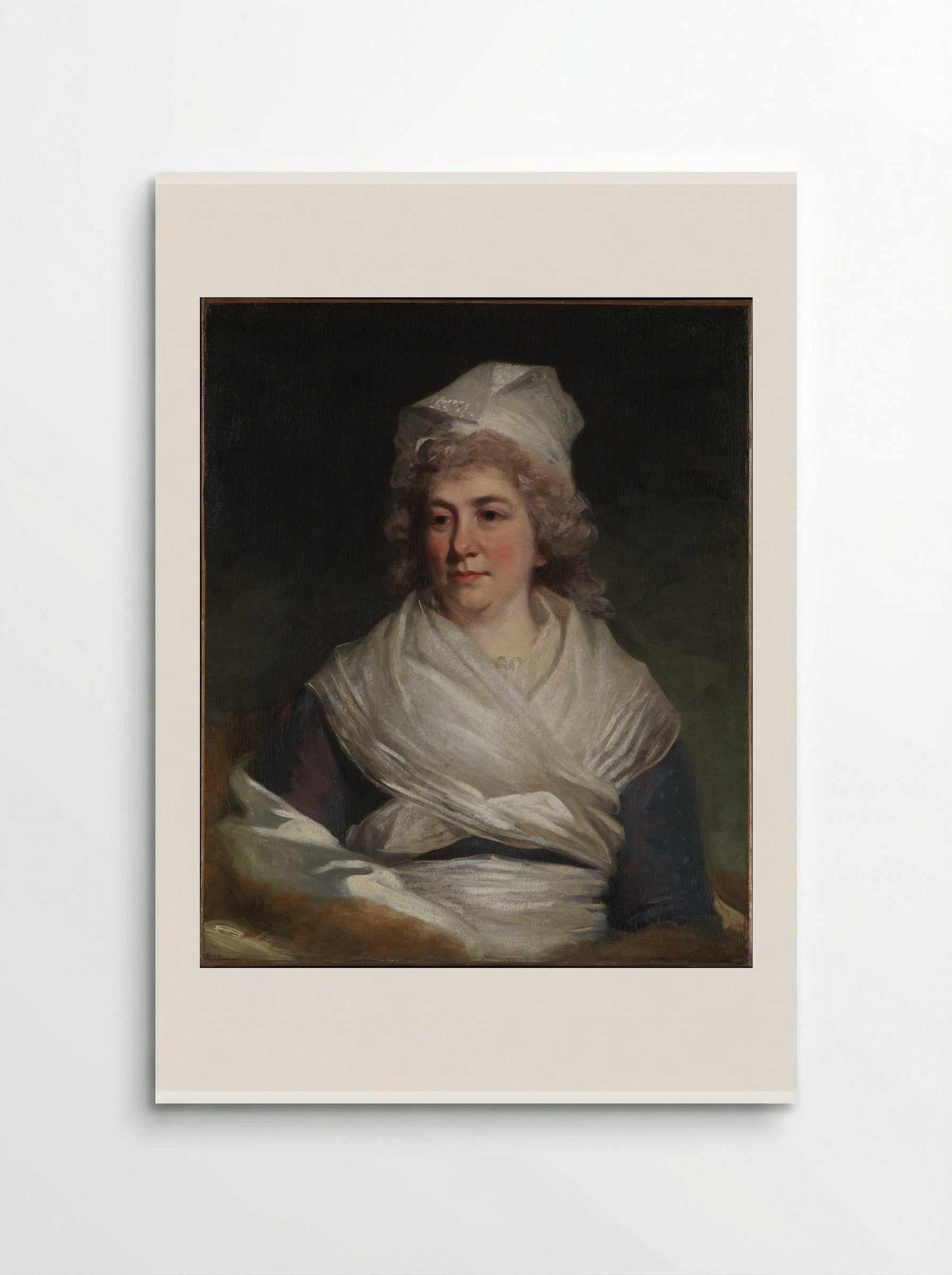 Mrs. Richard Bache (Sarah Franklin) - John Hoppner - Poster