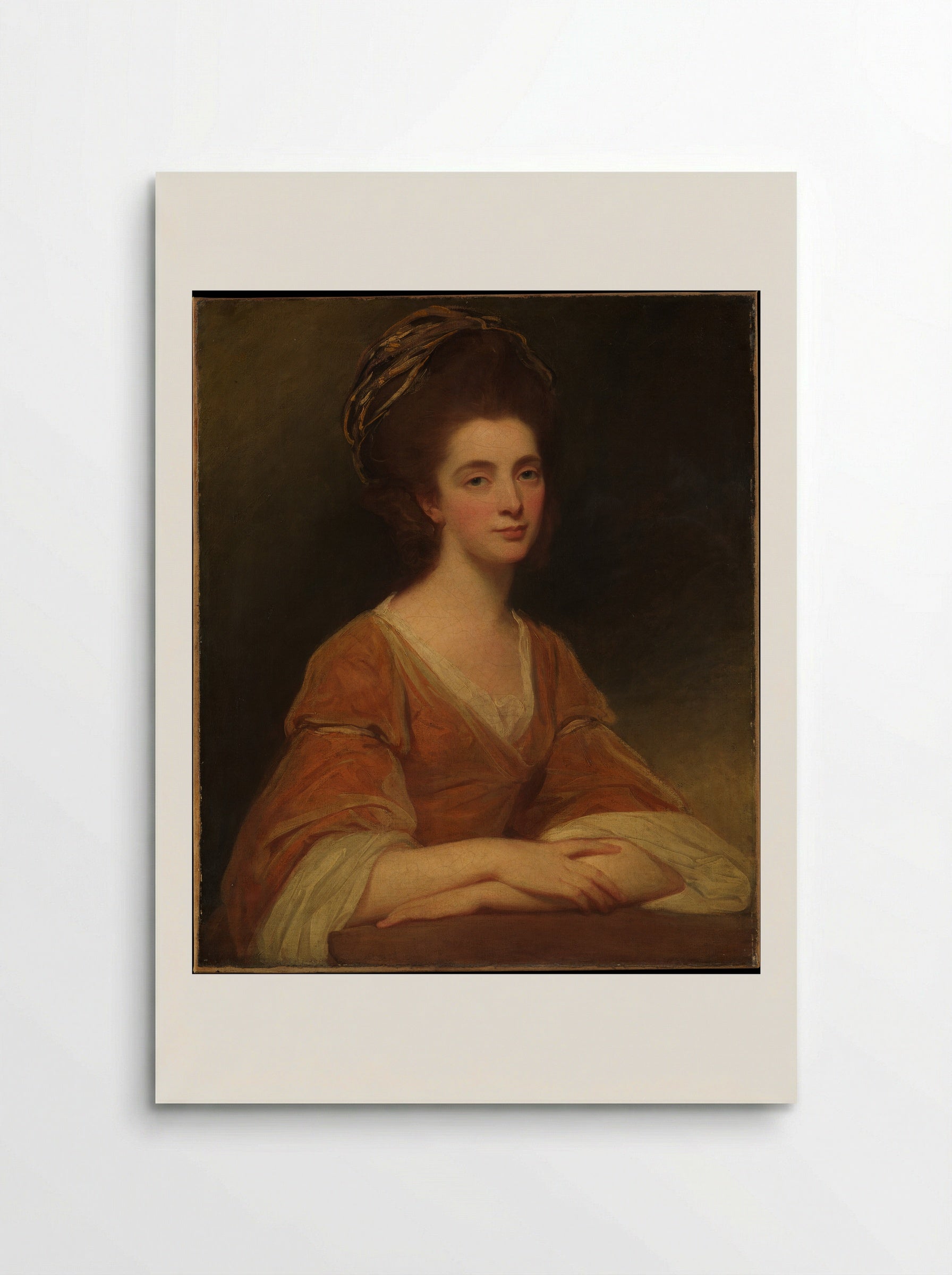 Mrs. Charles Frederick (Martha Rigden) - George Romney - Poster