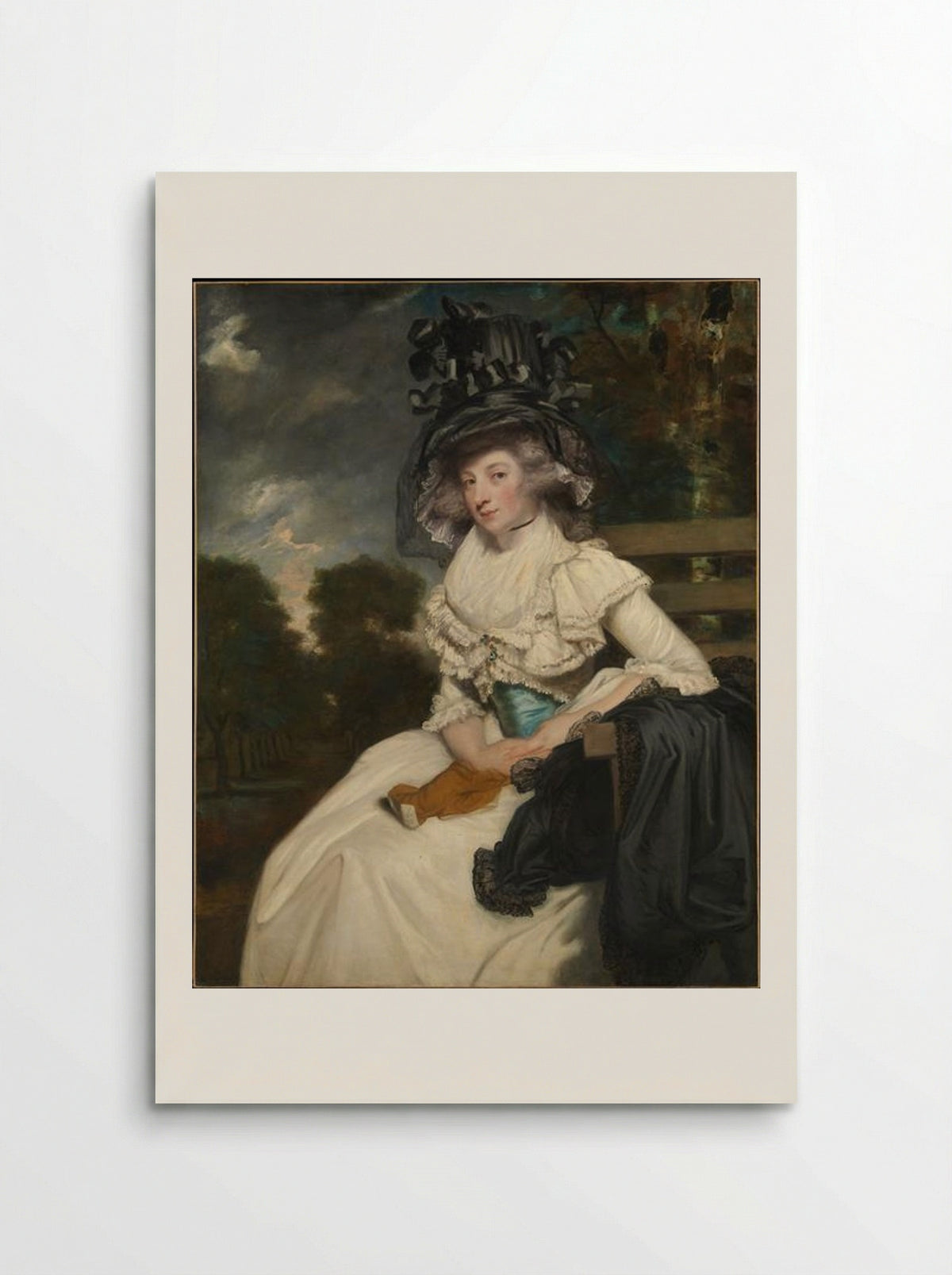 Mrs. Lewis Thomas Watson (Mary Elizabeth Milles) - Sir Joshua Reynolds - Poster