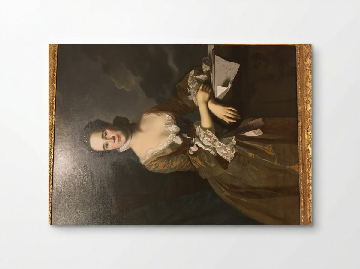 Mrs. Daniel Hubbard - John Singleton Copley - Poster