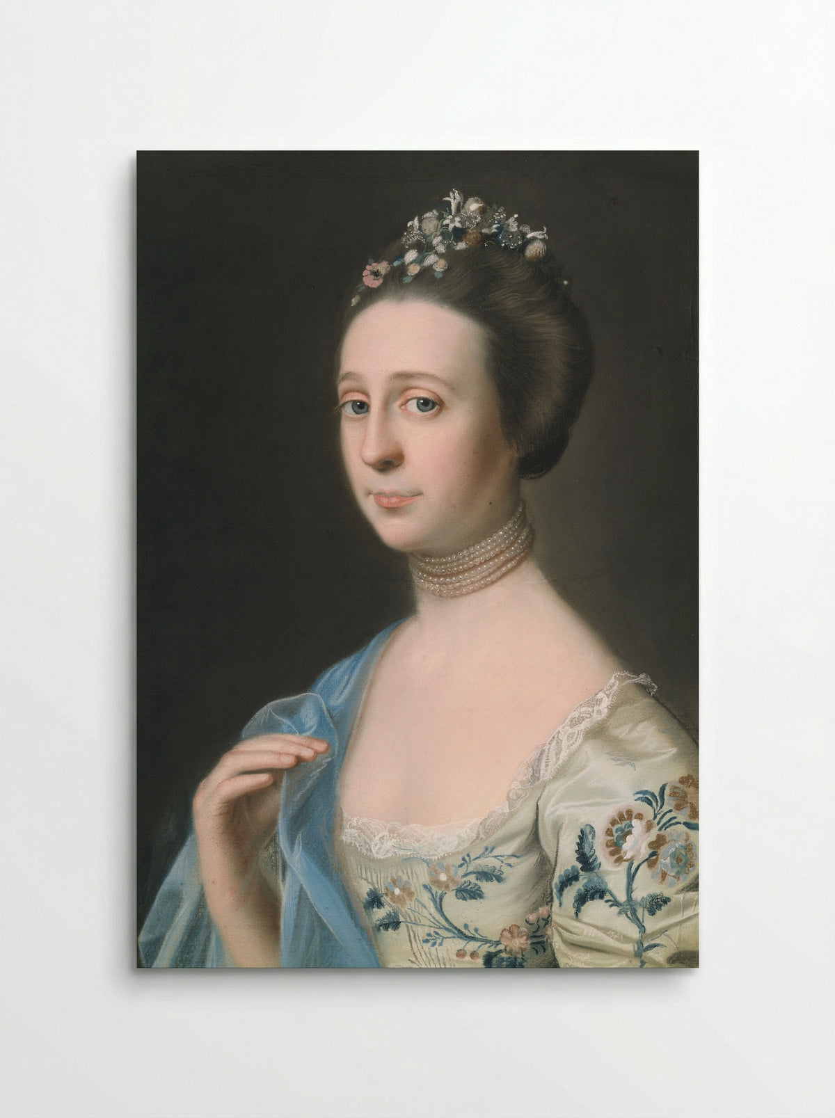 Mrs. Henry Hill (Anna Barrett) - John Singleton Copley - Poster