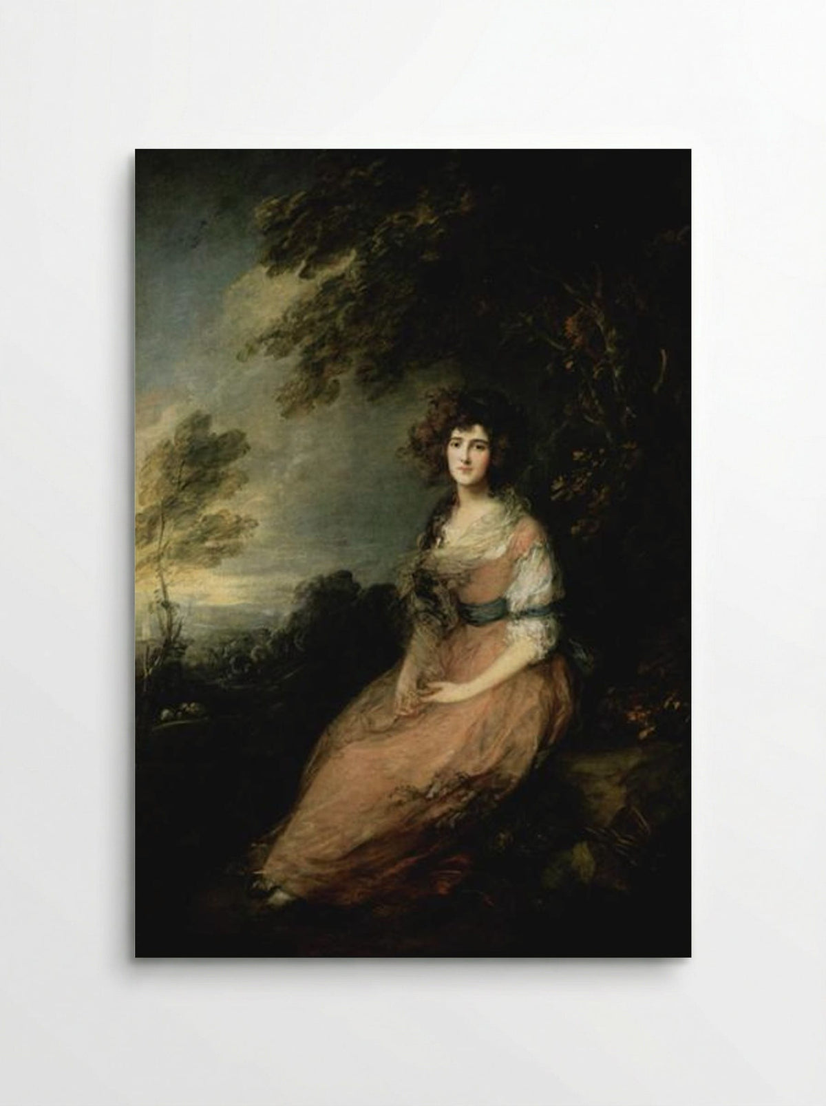 Mrs. Richard Brinsley Sheridan - Thomas Gainsborough - Poster