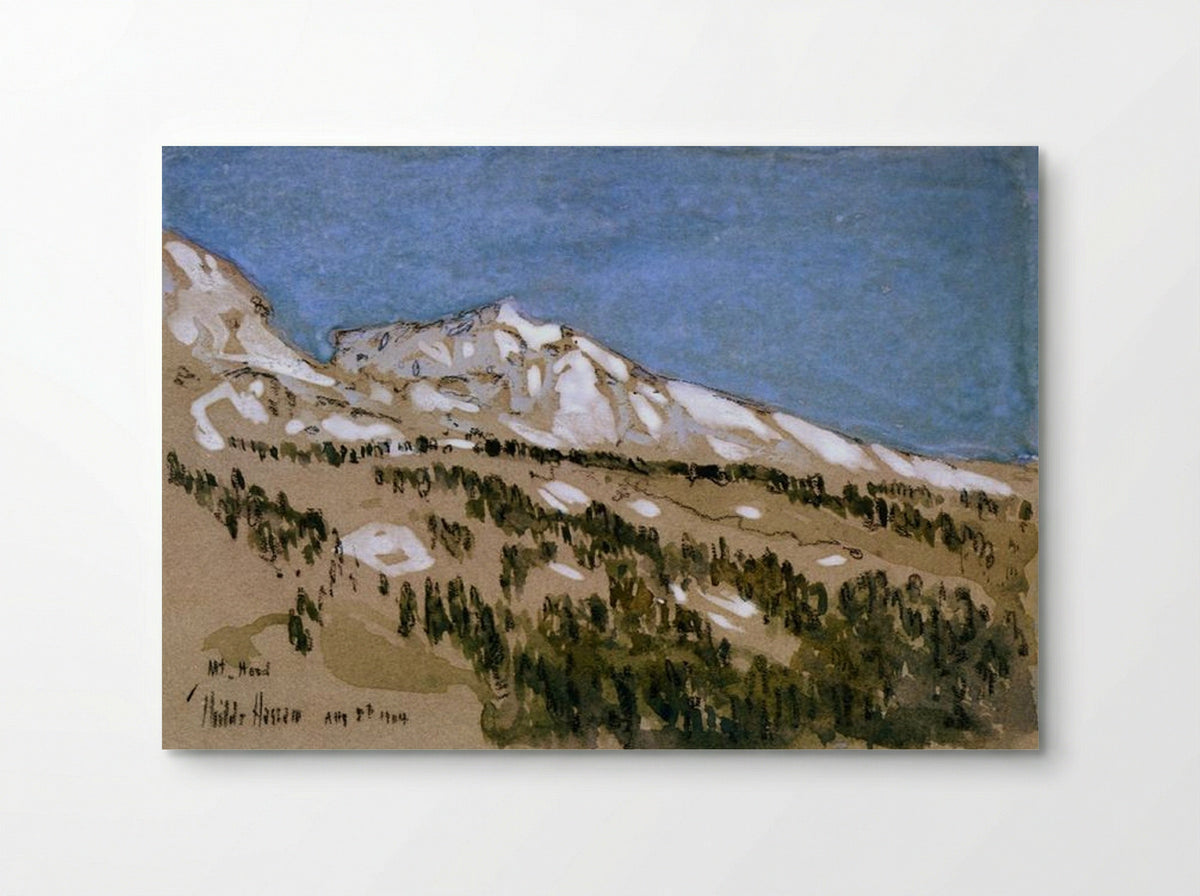 Mt. Hood (Oregon) - Childe Hassam - Poster
