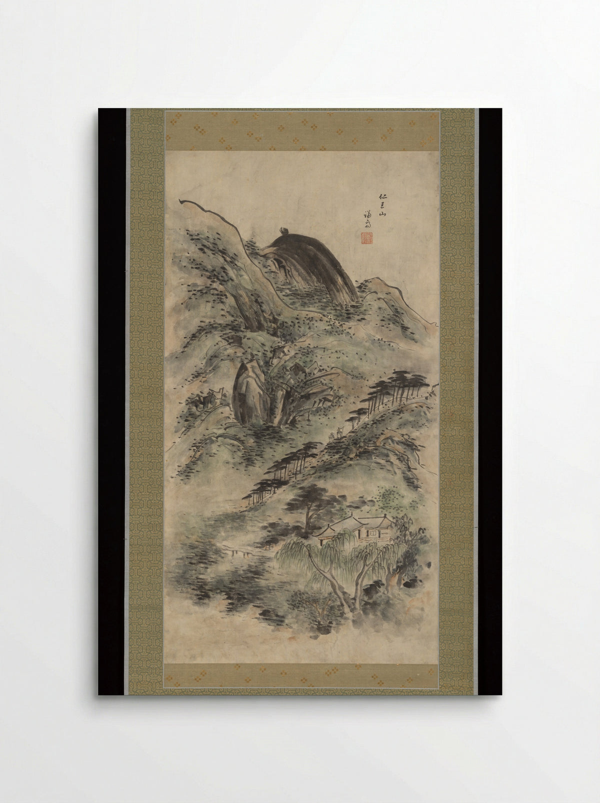 Mt. Inwang (Inwangsan) - Jeong Seon - Poster