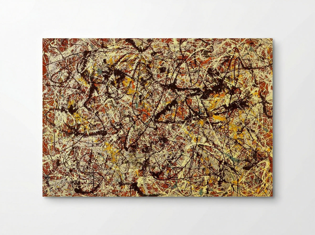 Mural on Indian Red Ground - Jackson Pollock - Poster