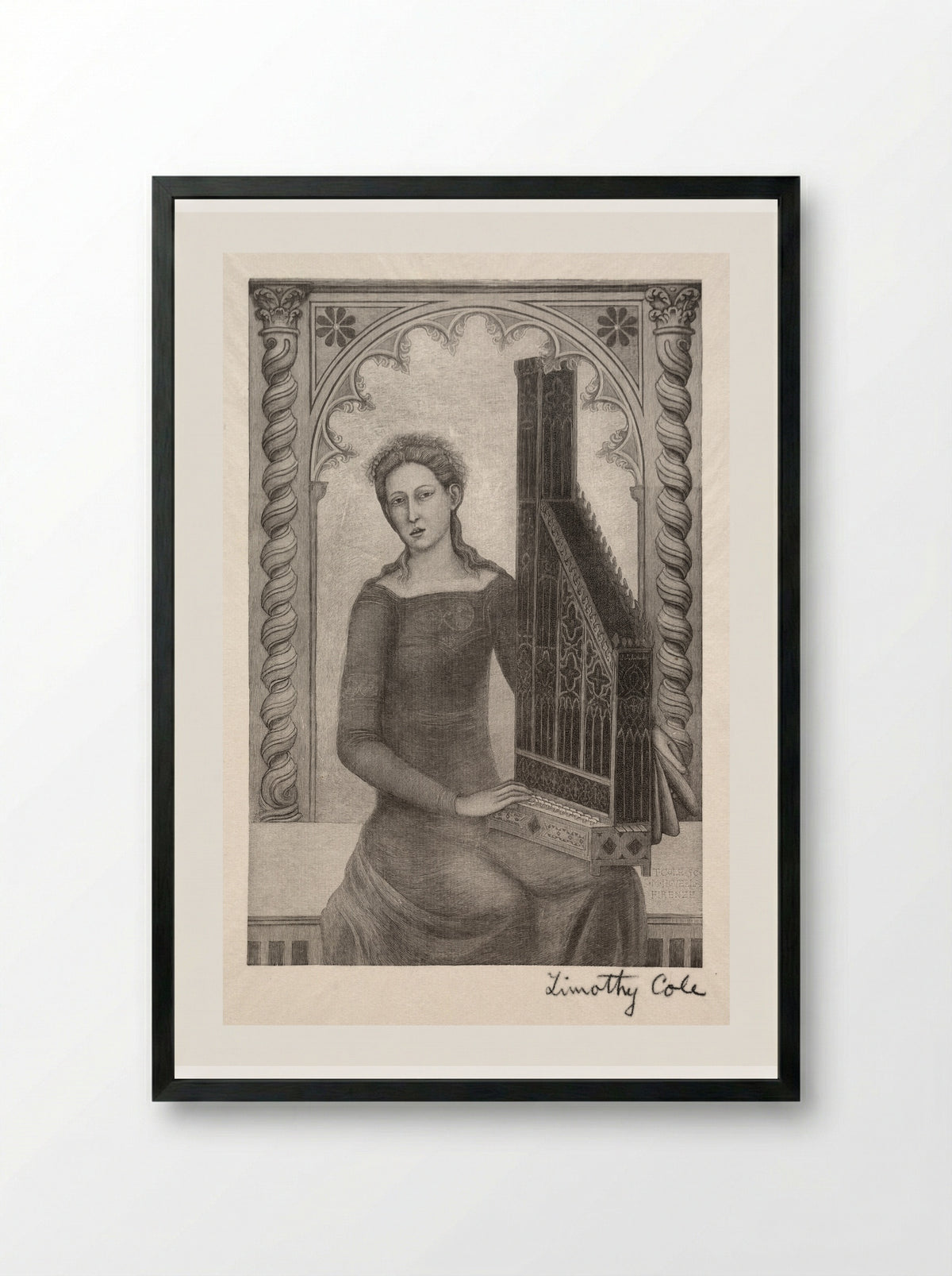 Music - Timothy Cole - Framed Print Black
