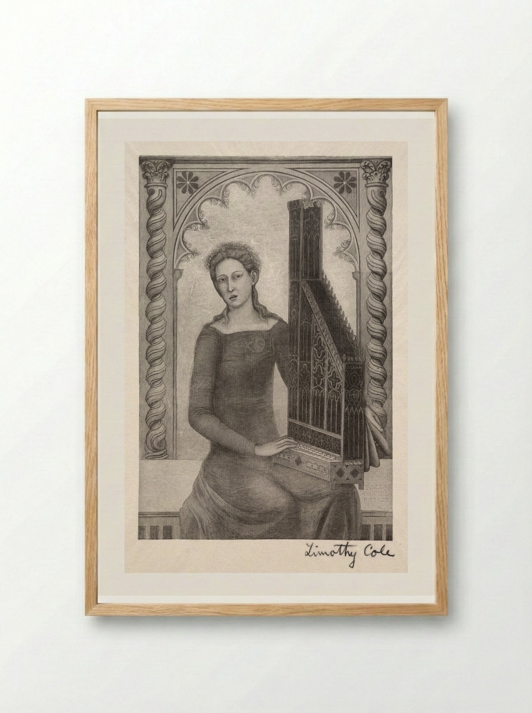 Music - Timothy Cole - Framed Print Wood