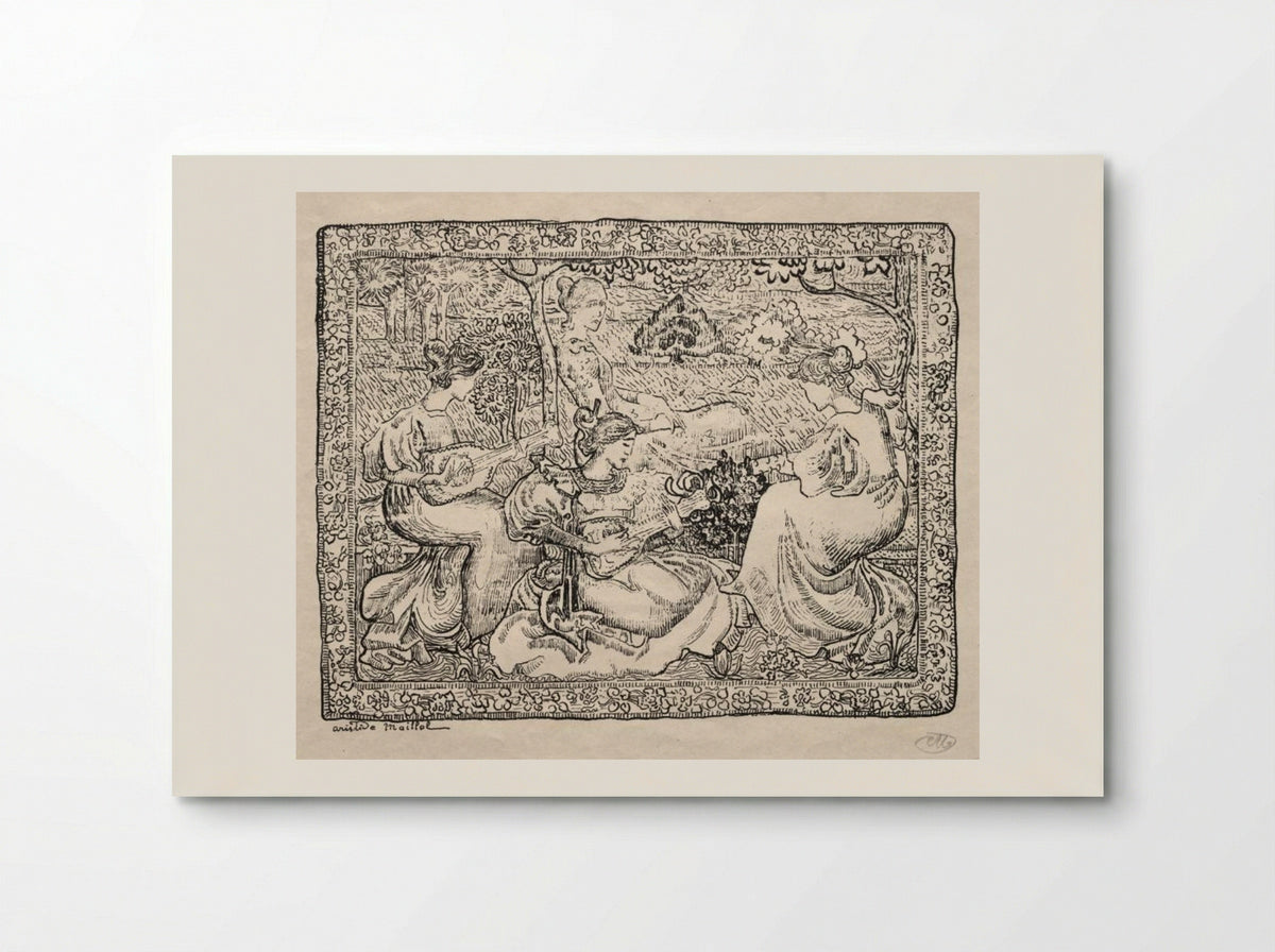 Music - Aristide Maillol - Poster