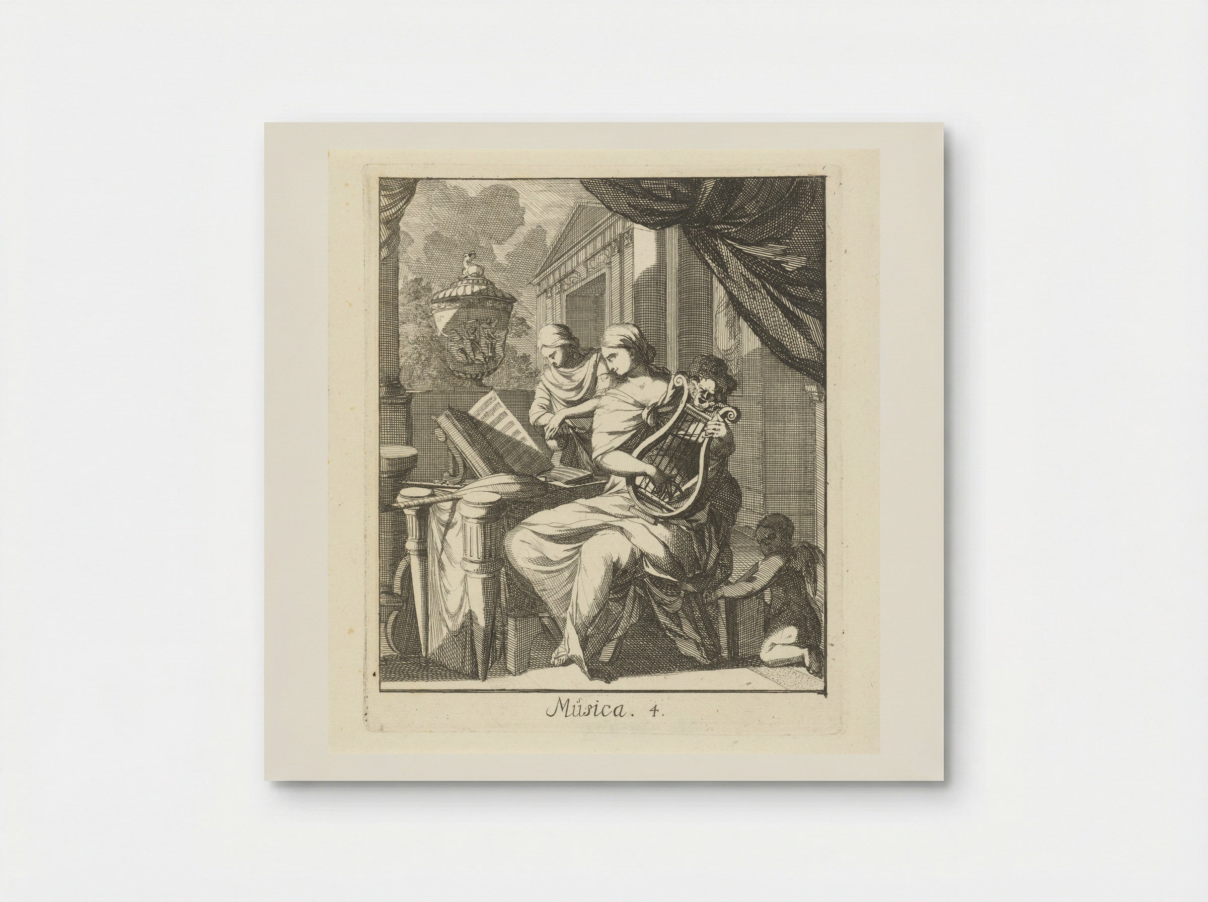 Musica - Caspar Luyken - Poster