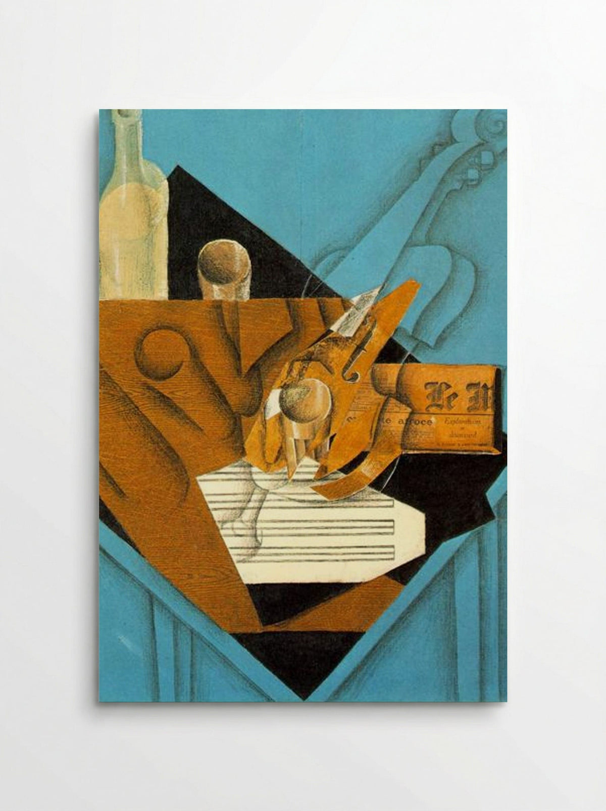 Musician's Table - Juan Gris - Poster