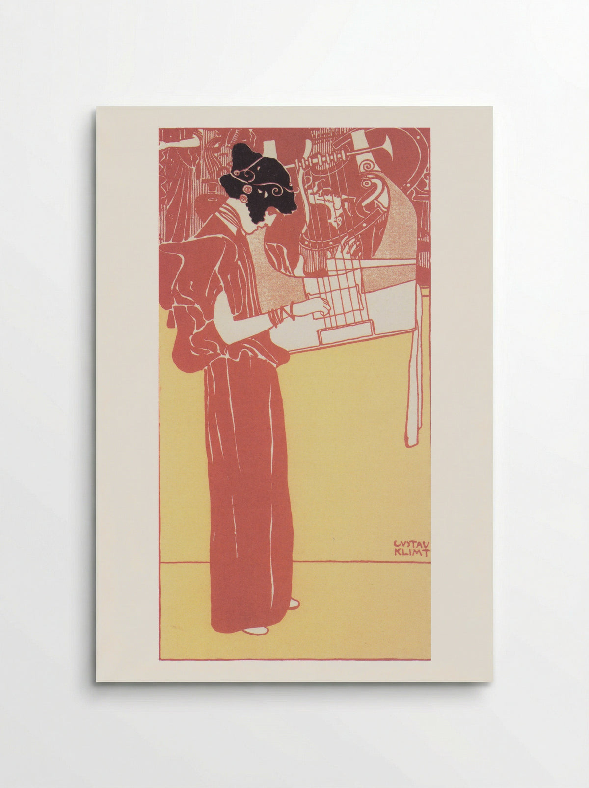 Musik - Gustav Klimt - Poster