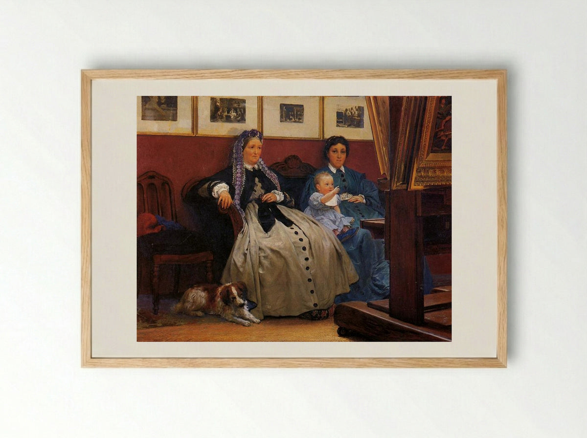 My Studio - Sir Lawrence Alma-Tadema - Framed Print Wood