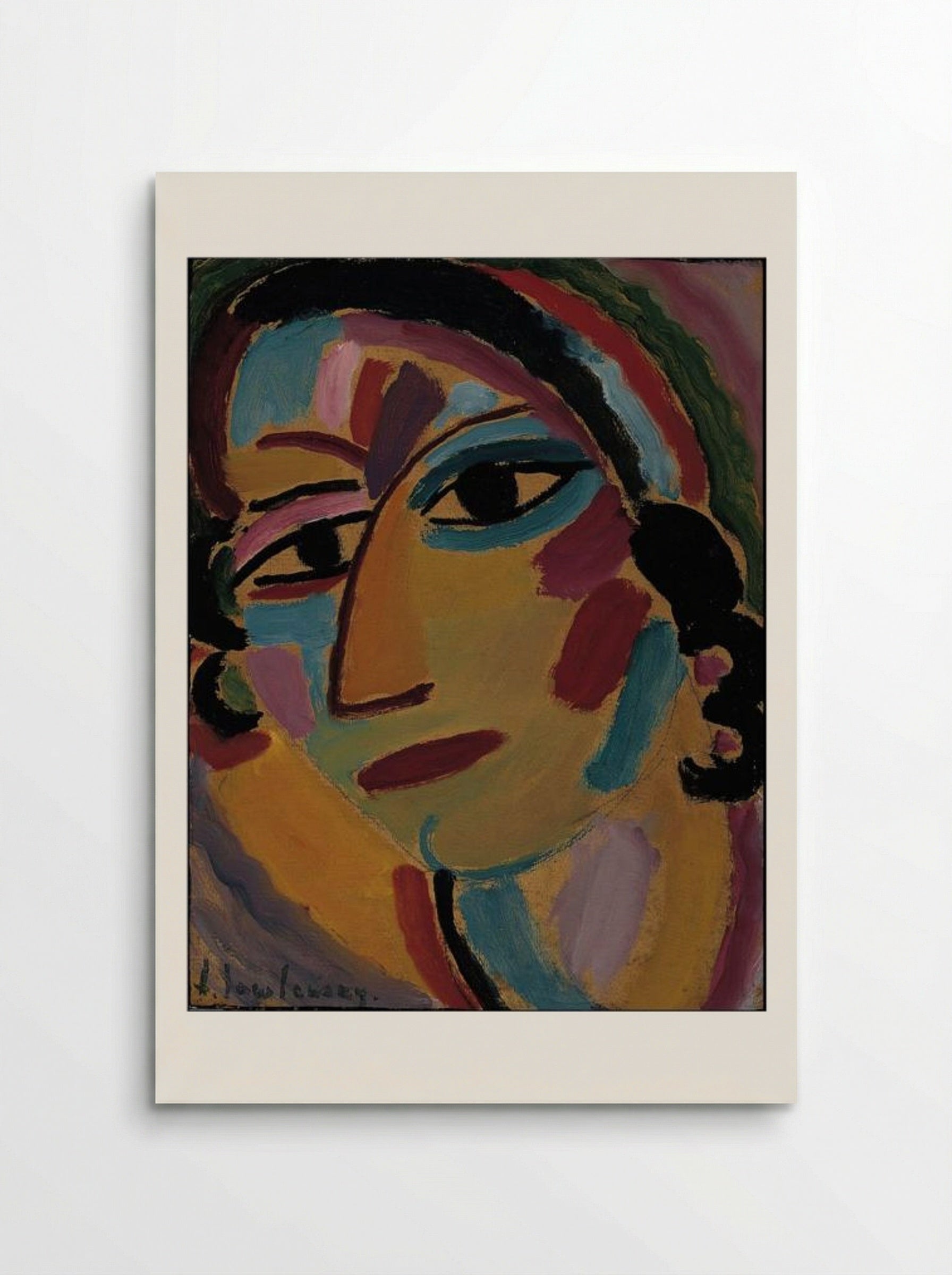 Mystical Head - Alexej von Jawlensky - Poster