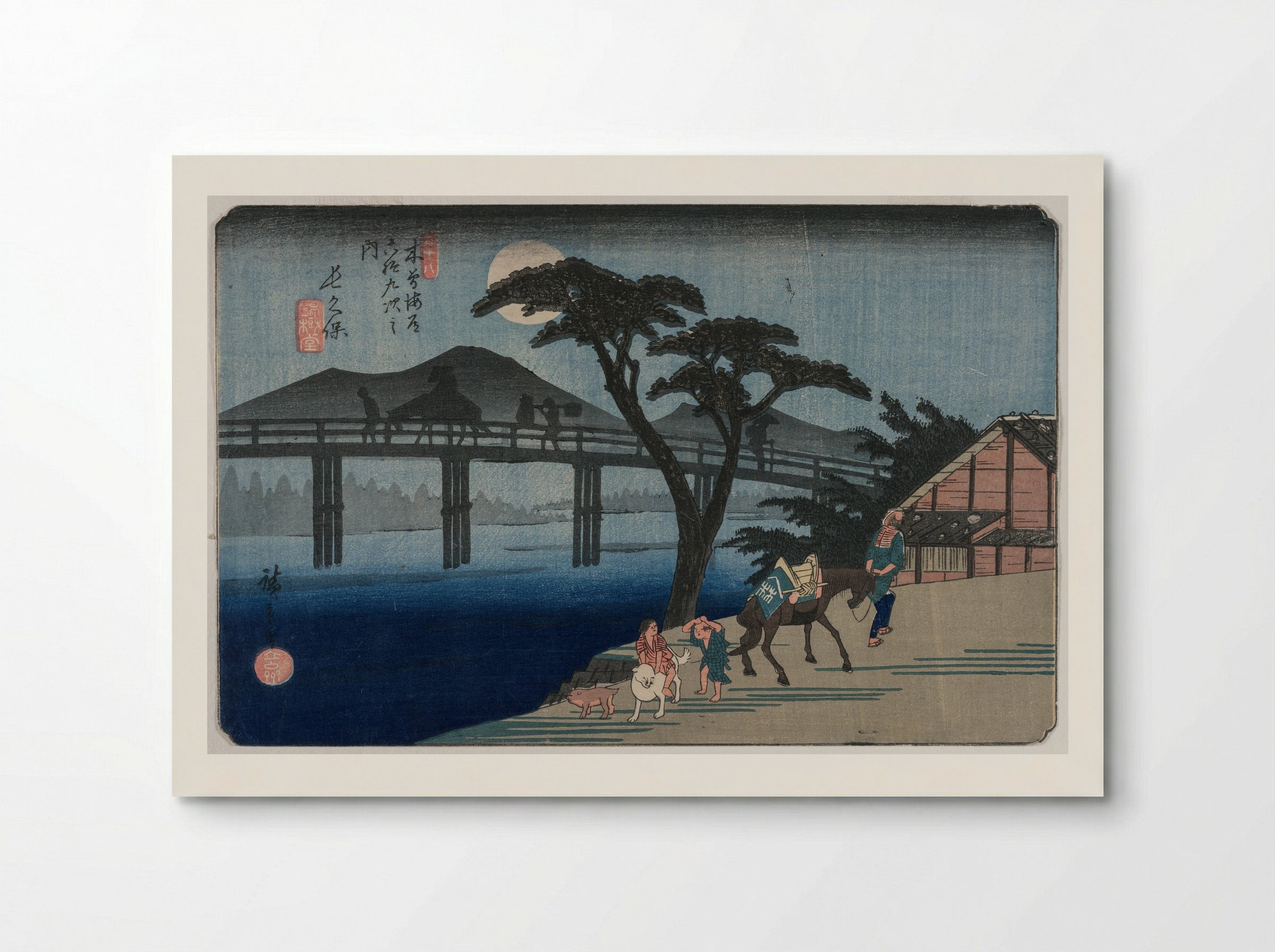 Nagakubo - Utagawa Hiroshige - Poster