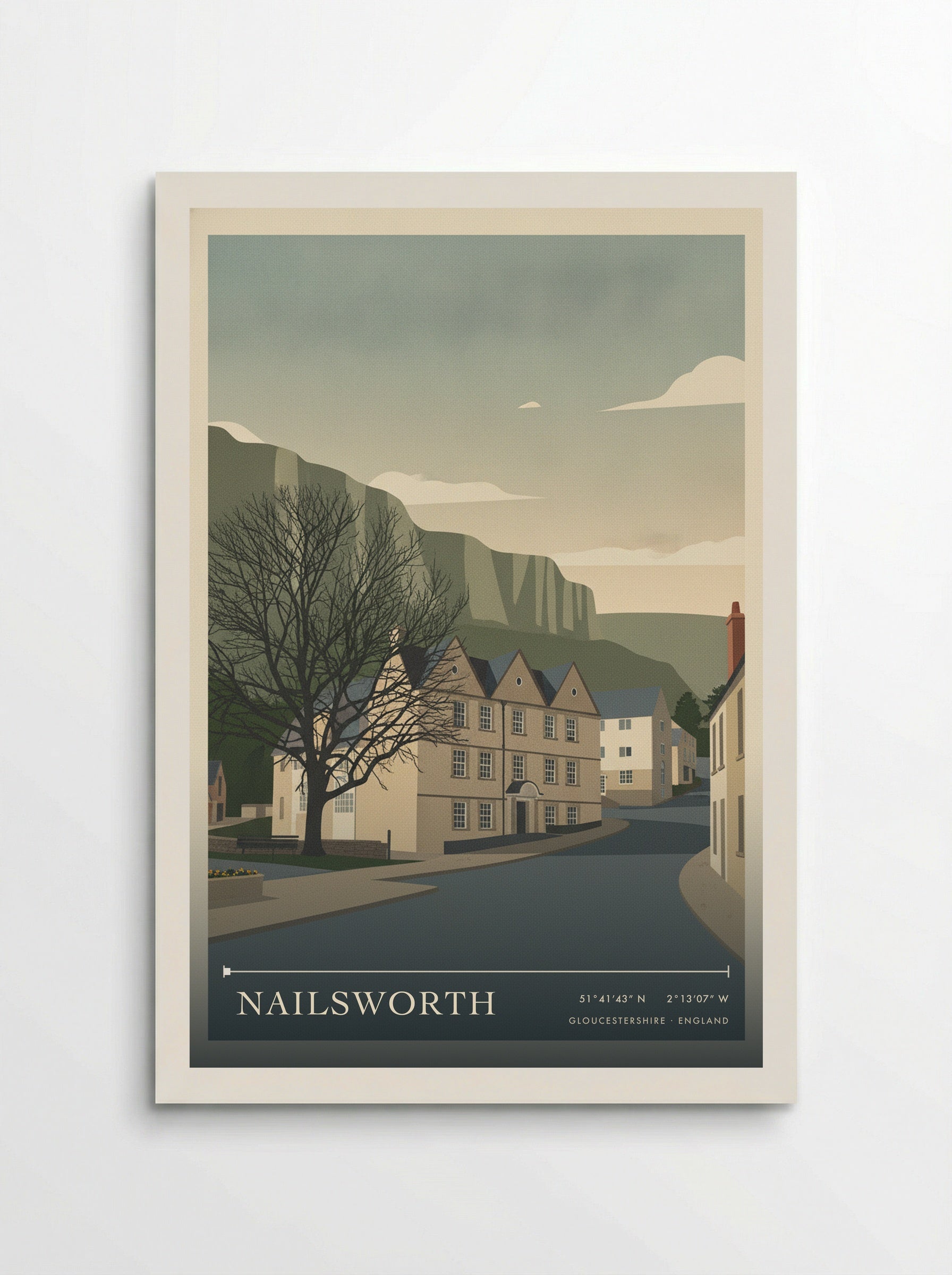 Nailsworth Gloucestershire England Travel Poster - Poster
