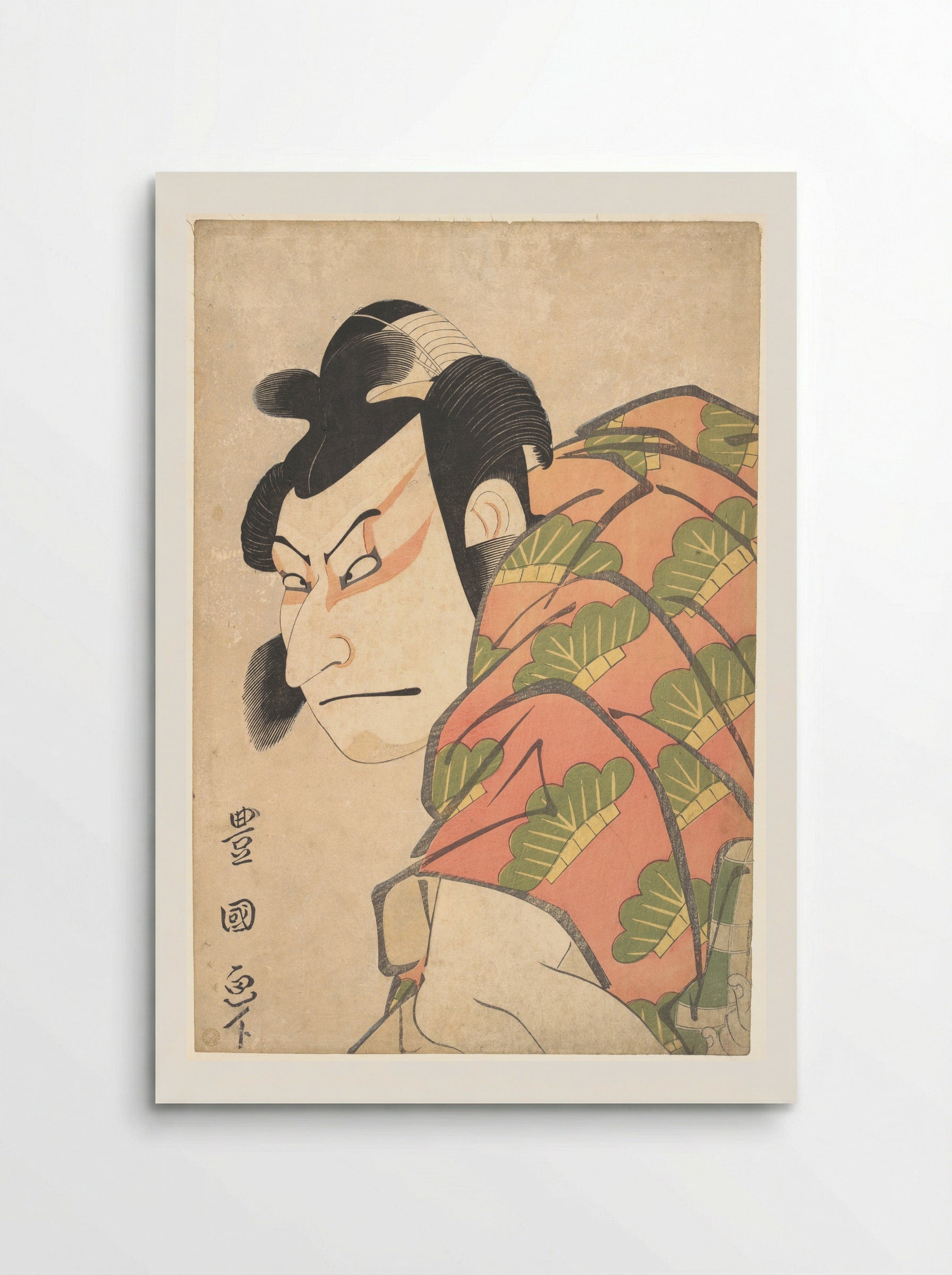 Nakamura Nakazo II as Matsuo-maru - Utagawa Toyokuni I - Poster