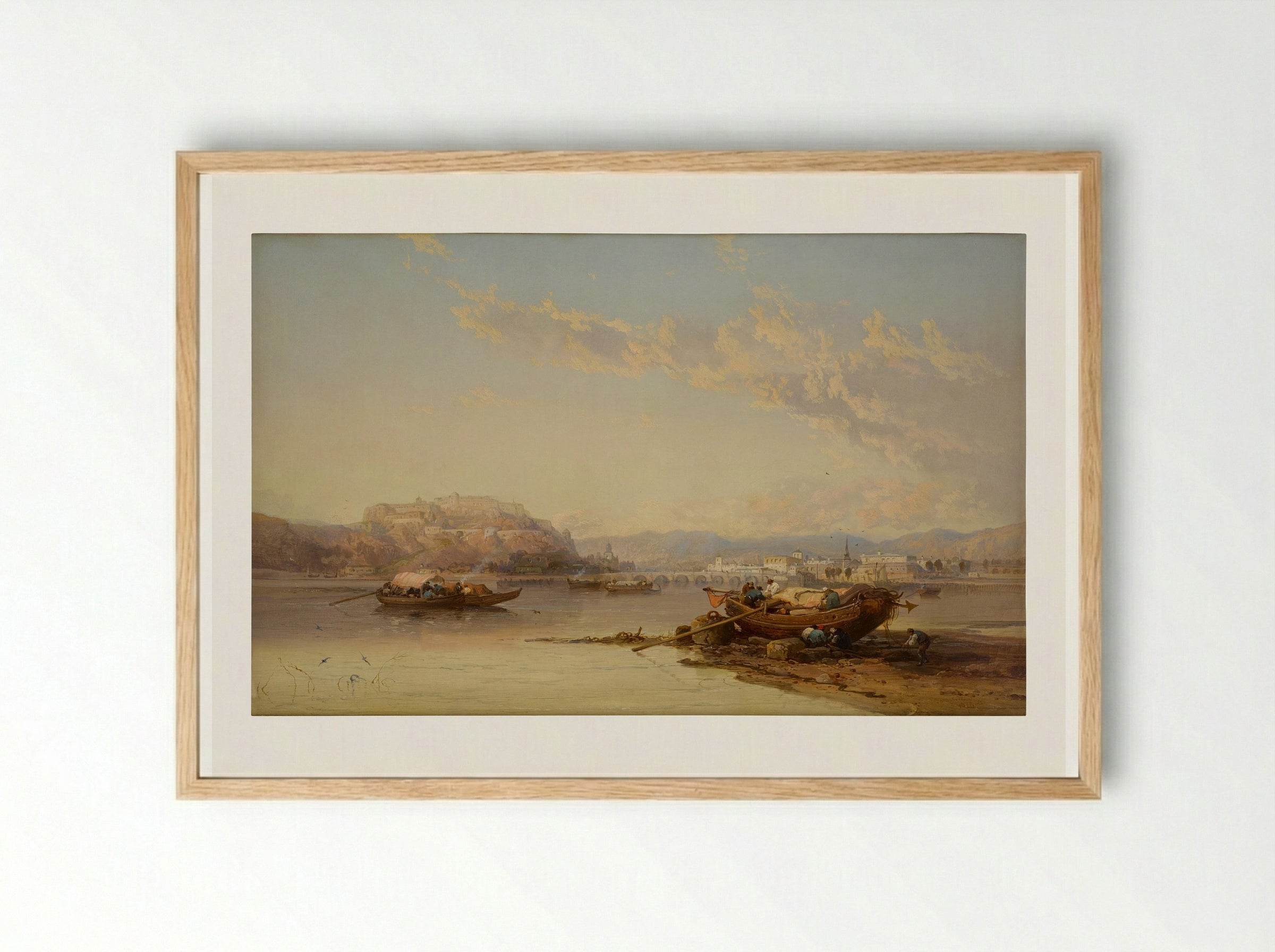 Namur, Belgium - James Webb - Framed Print Wood