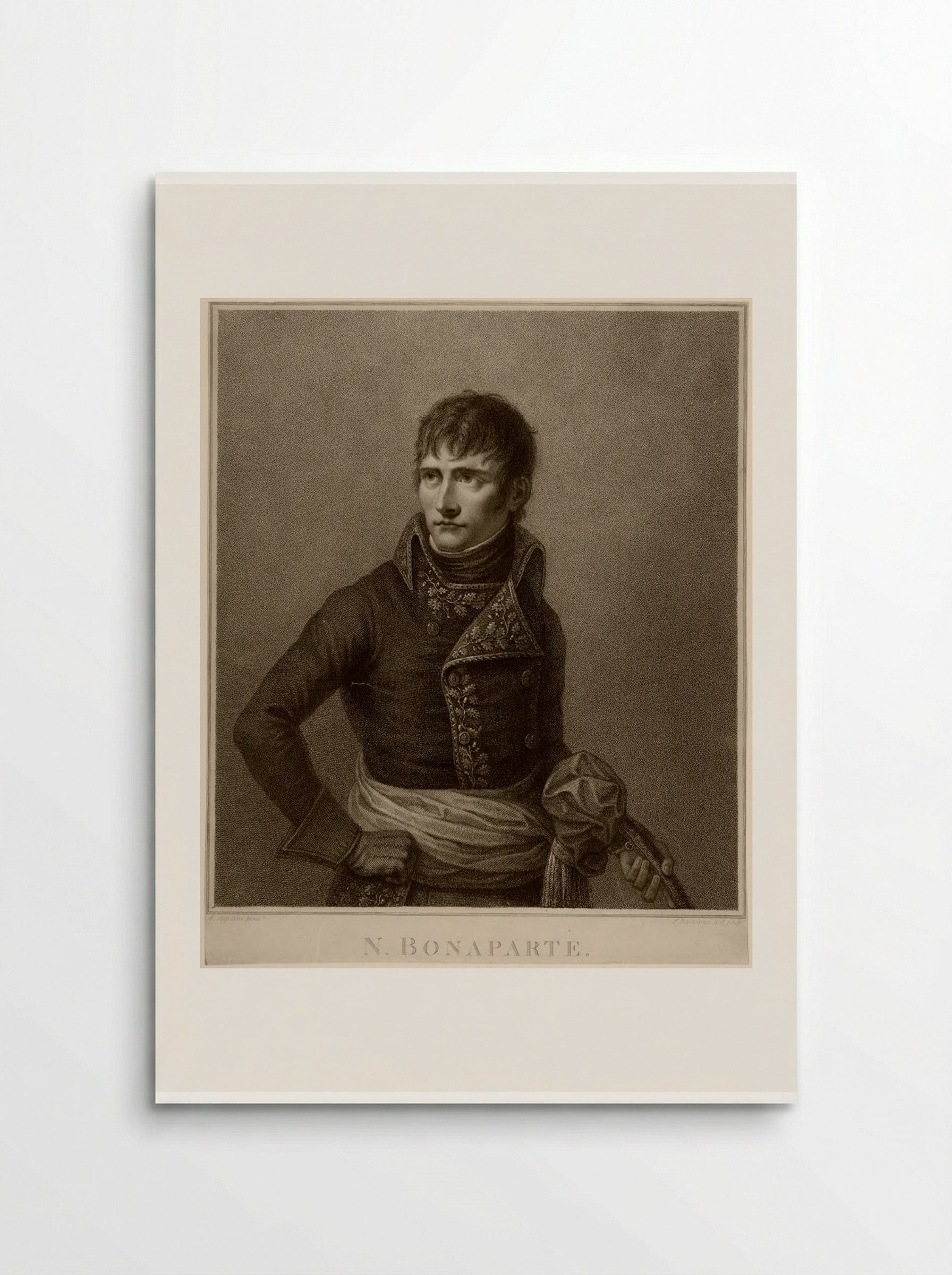 Napoleon Bonaparte - Francesco Bartolozzi - Poster
