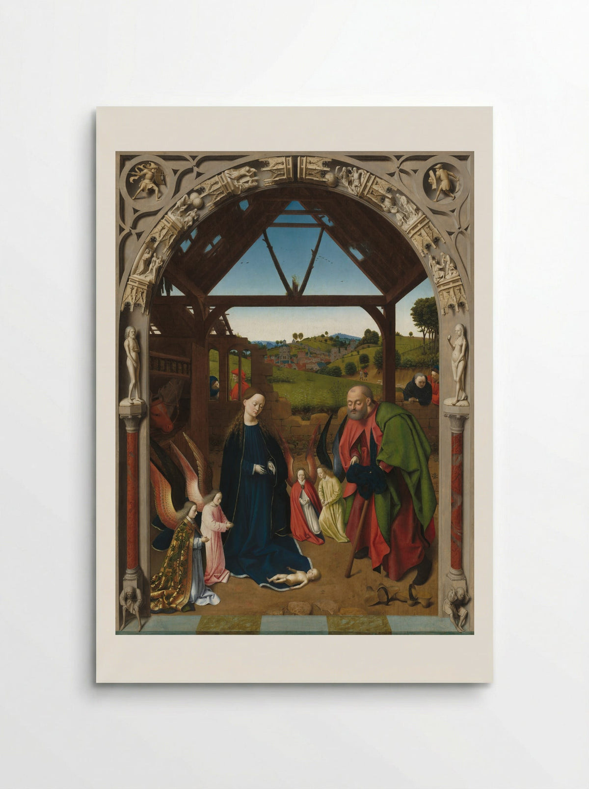 Nativity - Petrus Christus - Poster