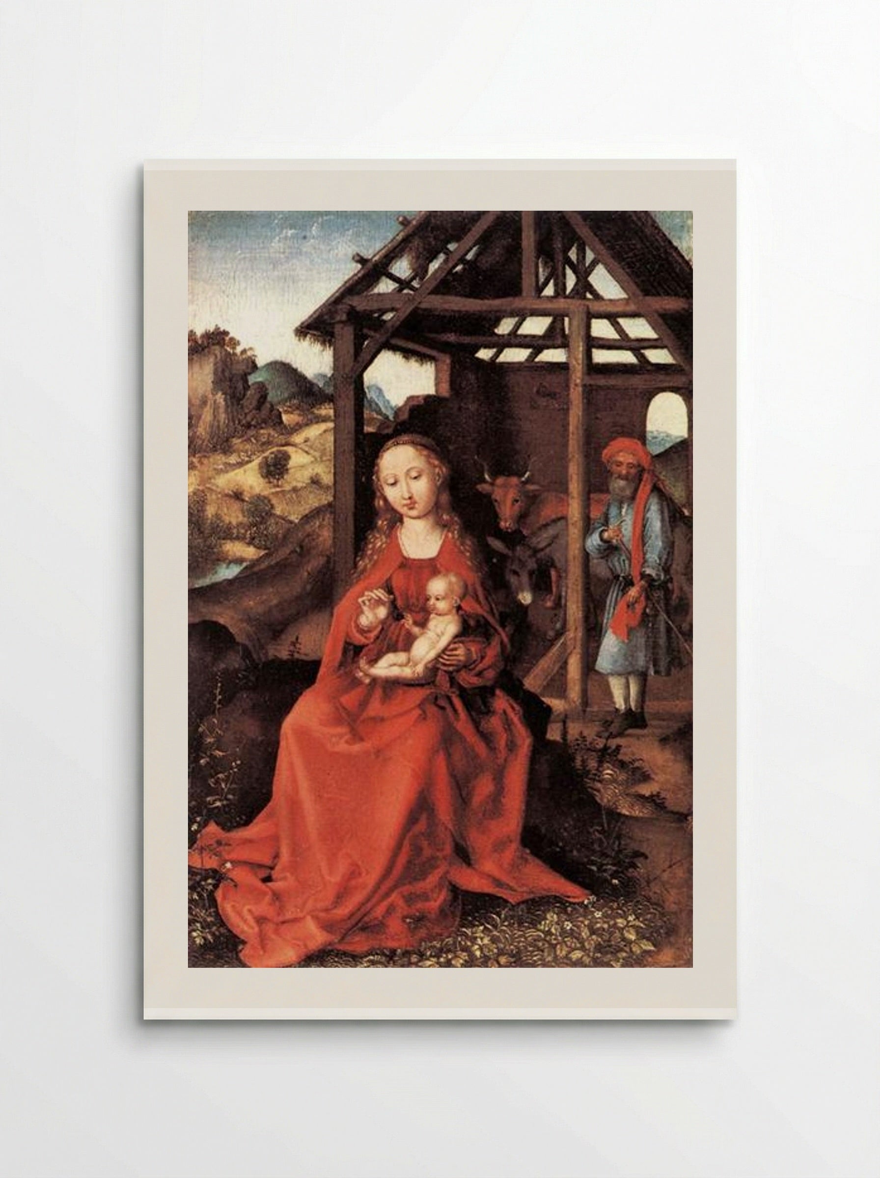 Nativity - Martin Schongauer - Poster