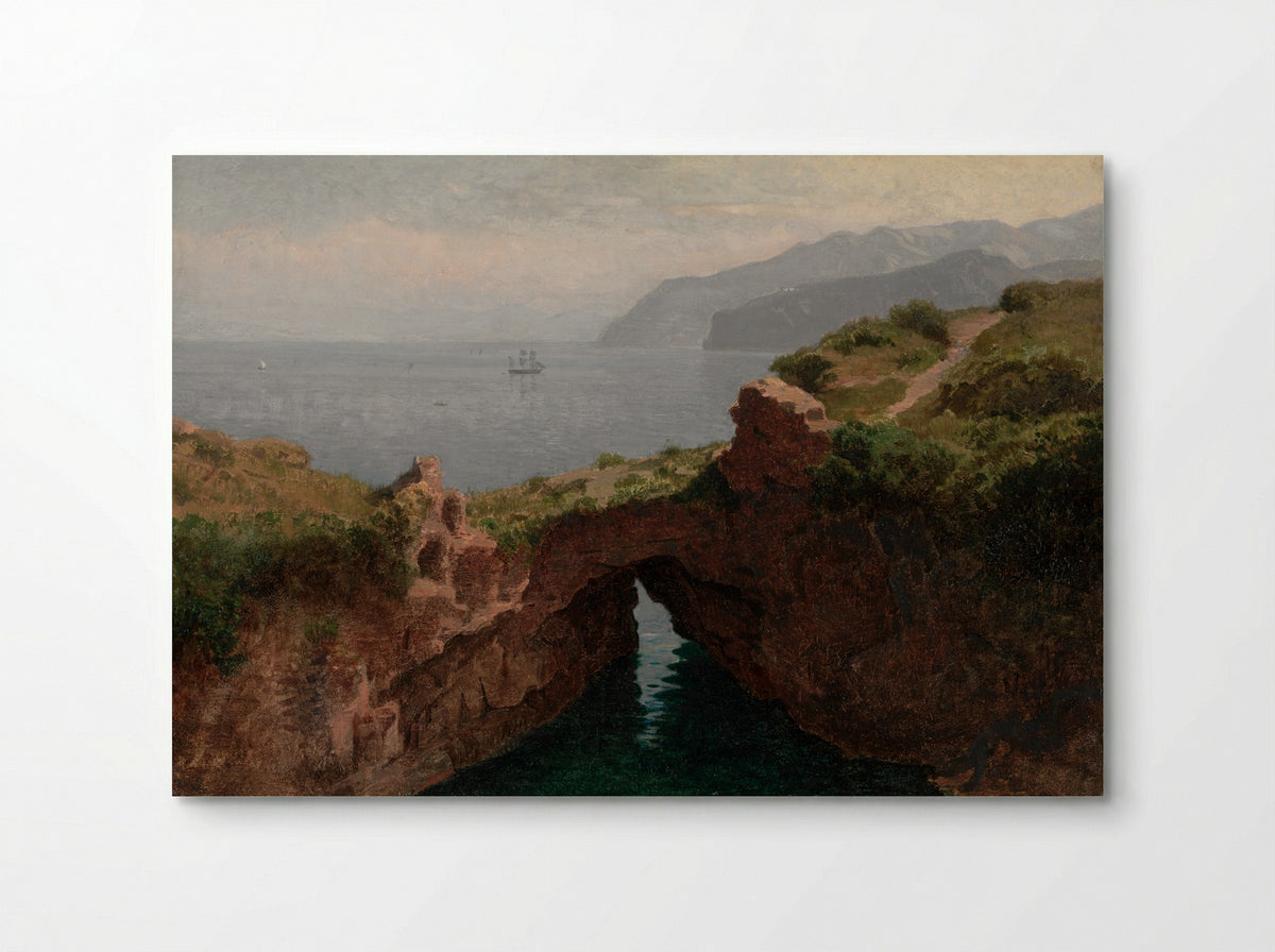 Natural Bridge, Sorrento - William Stanley Haseltine - Poster