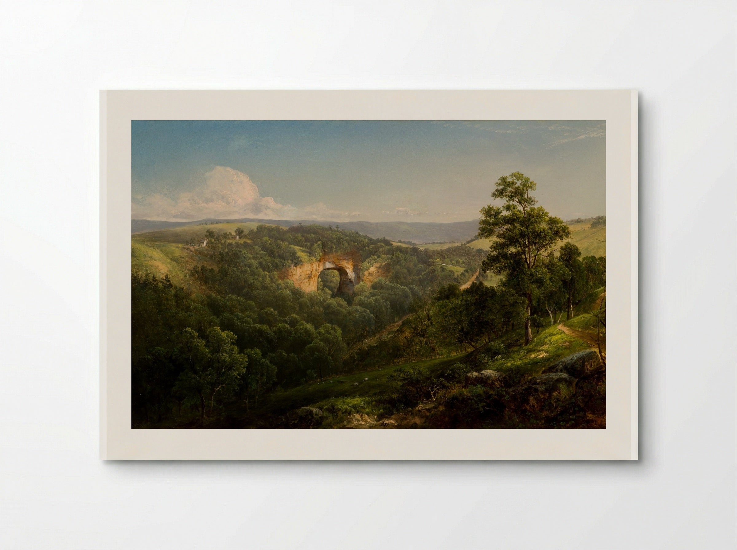 Natural Bridge, Virginia - David Johnson - Poster