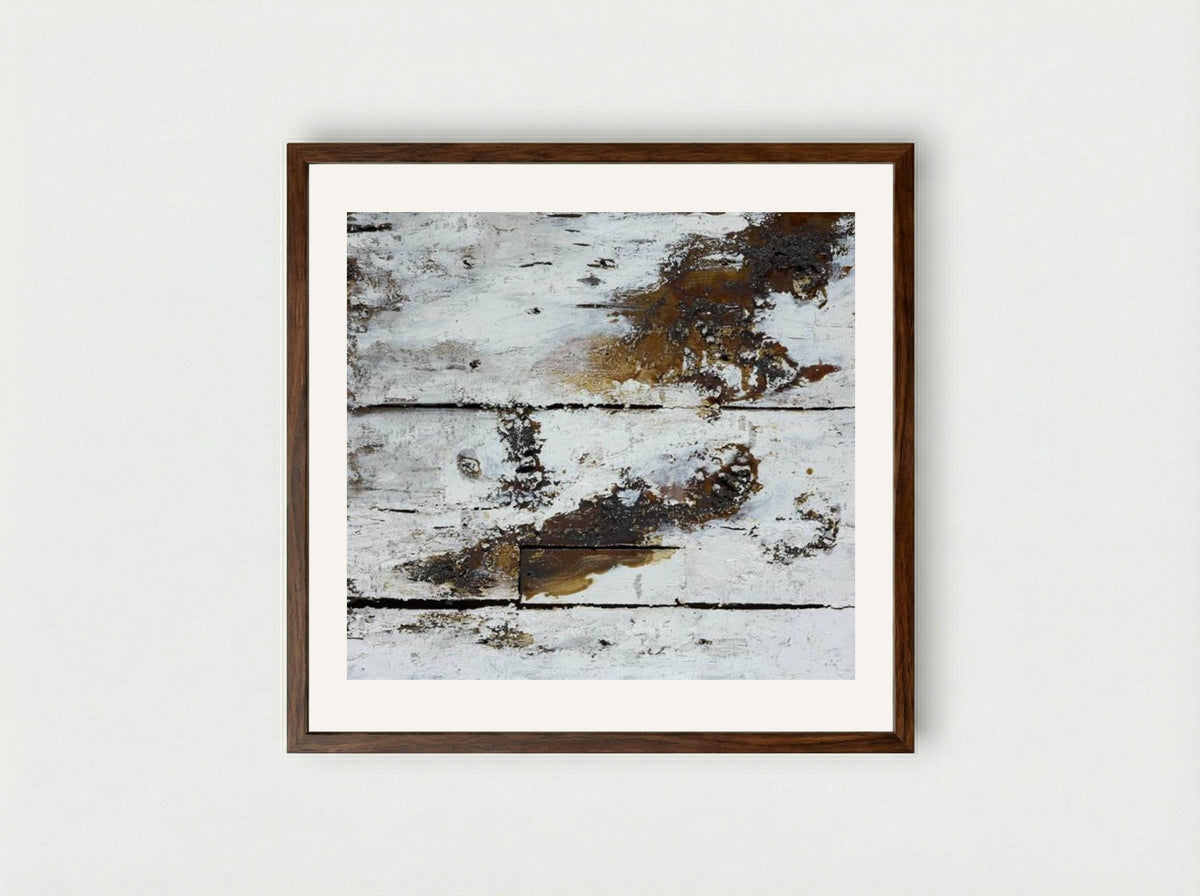 Natural History - Joseph Beuys - Framed Print Dark Wood