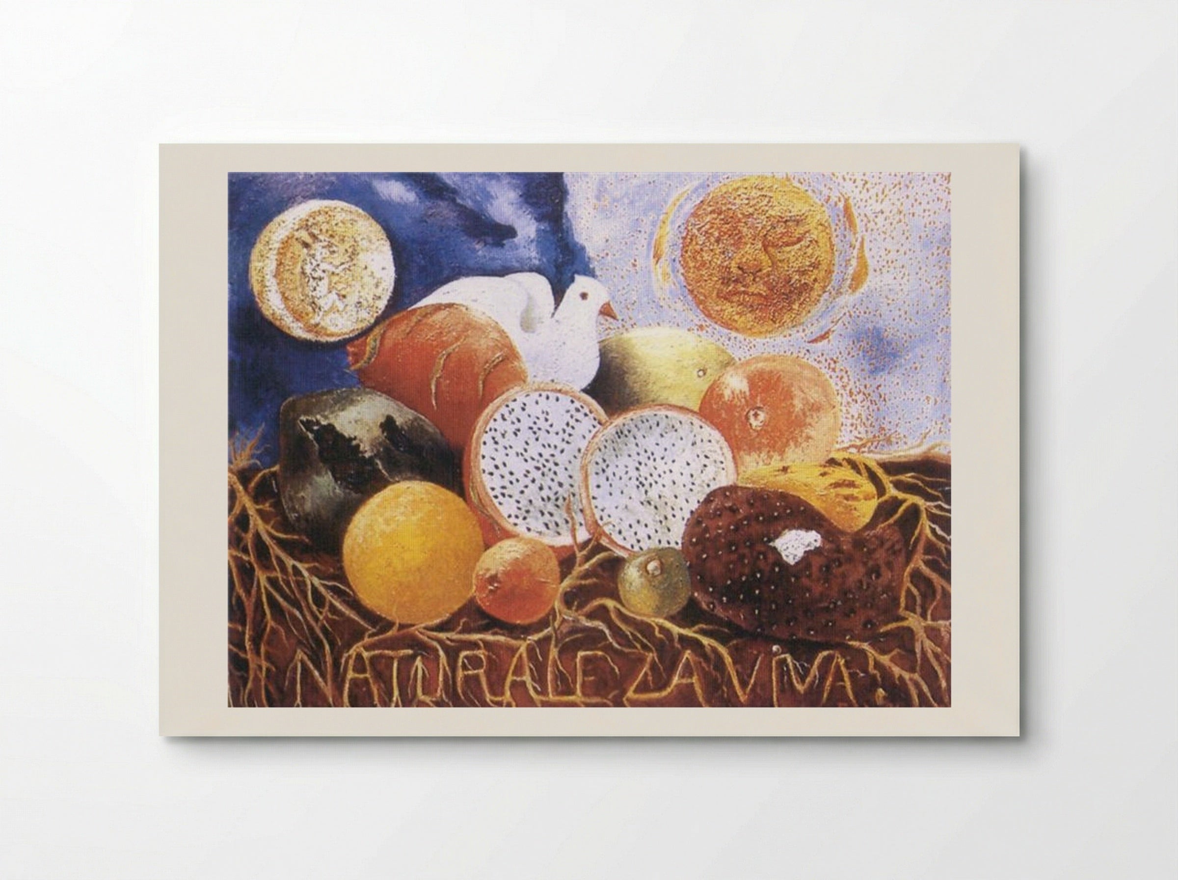 Naturaleza Viva (Living Nature) - Frida Kahlo - Poster