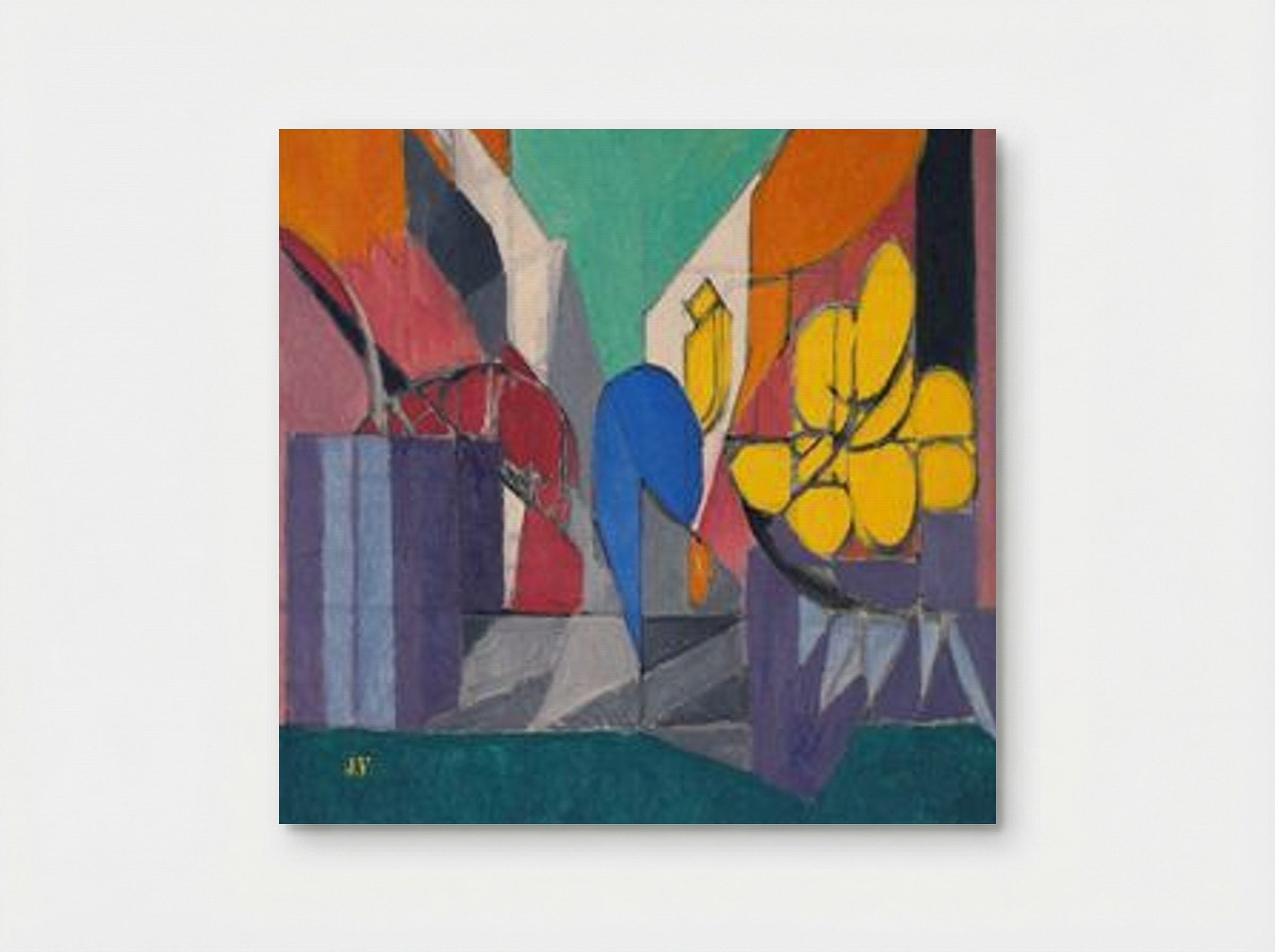 Nature morte aux fleurs jaunes - Jacques Villon - Poster
