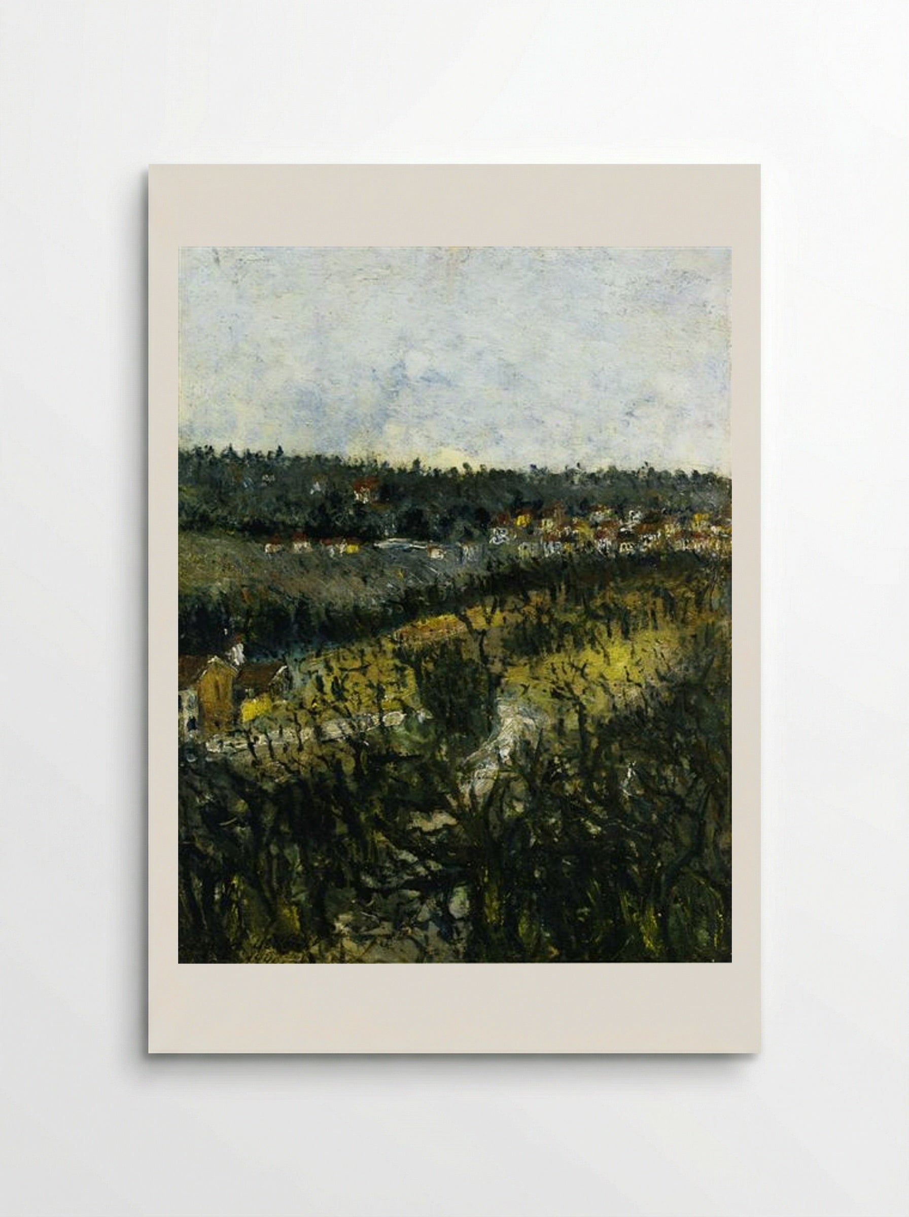 Near Montmagny - Maurice Utrillo - Poster