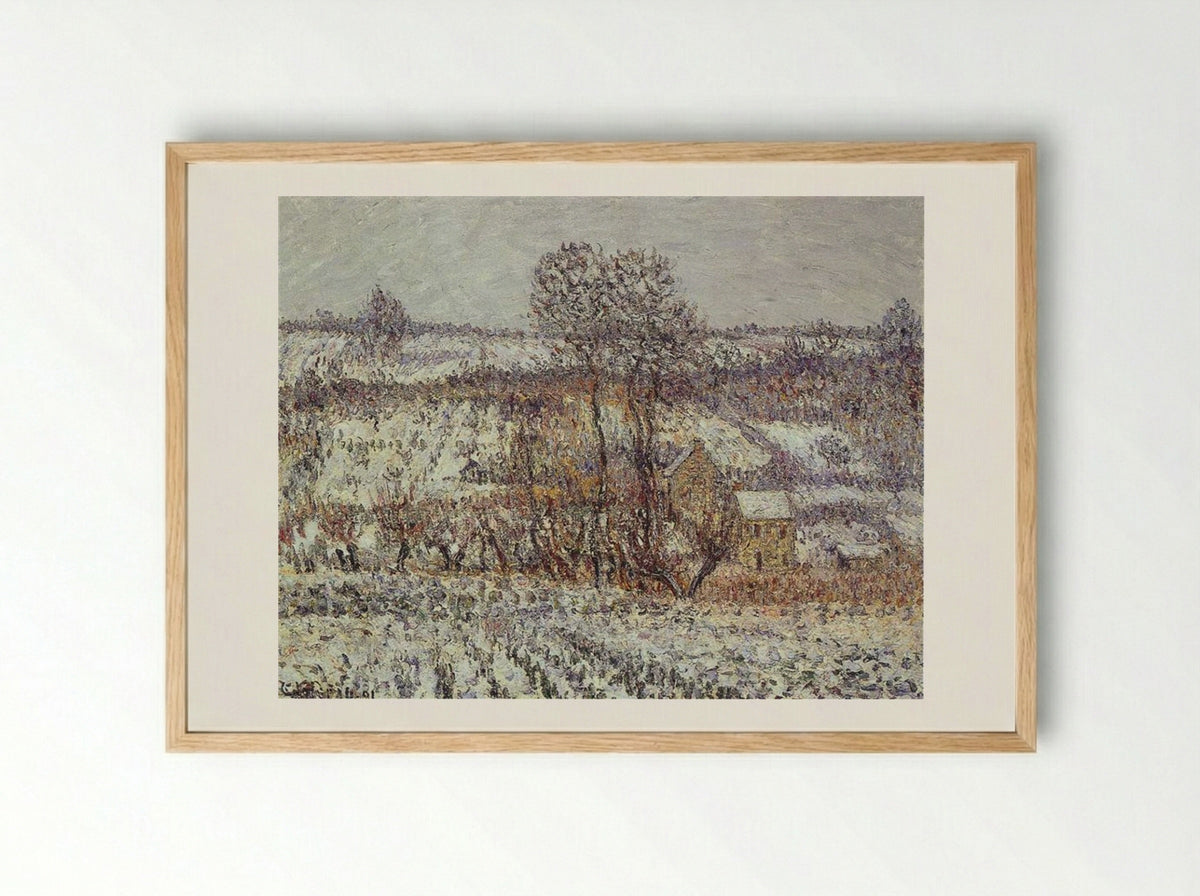 Near Pontoise - Gustave Loiseau - Framed Print Wood