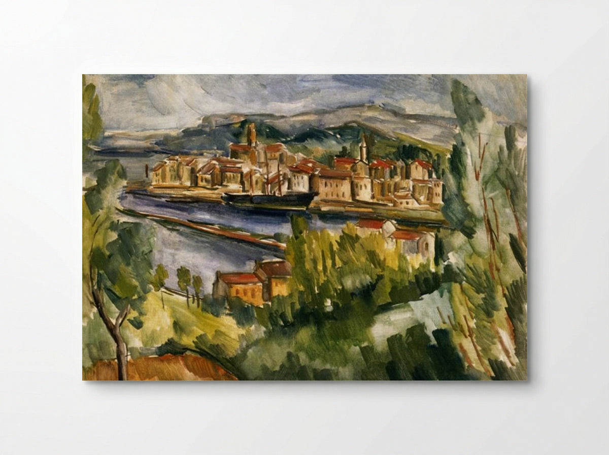 Near the Estuary of the Seine - Maurice de Vlaminck - Poster