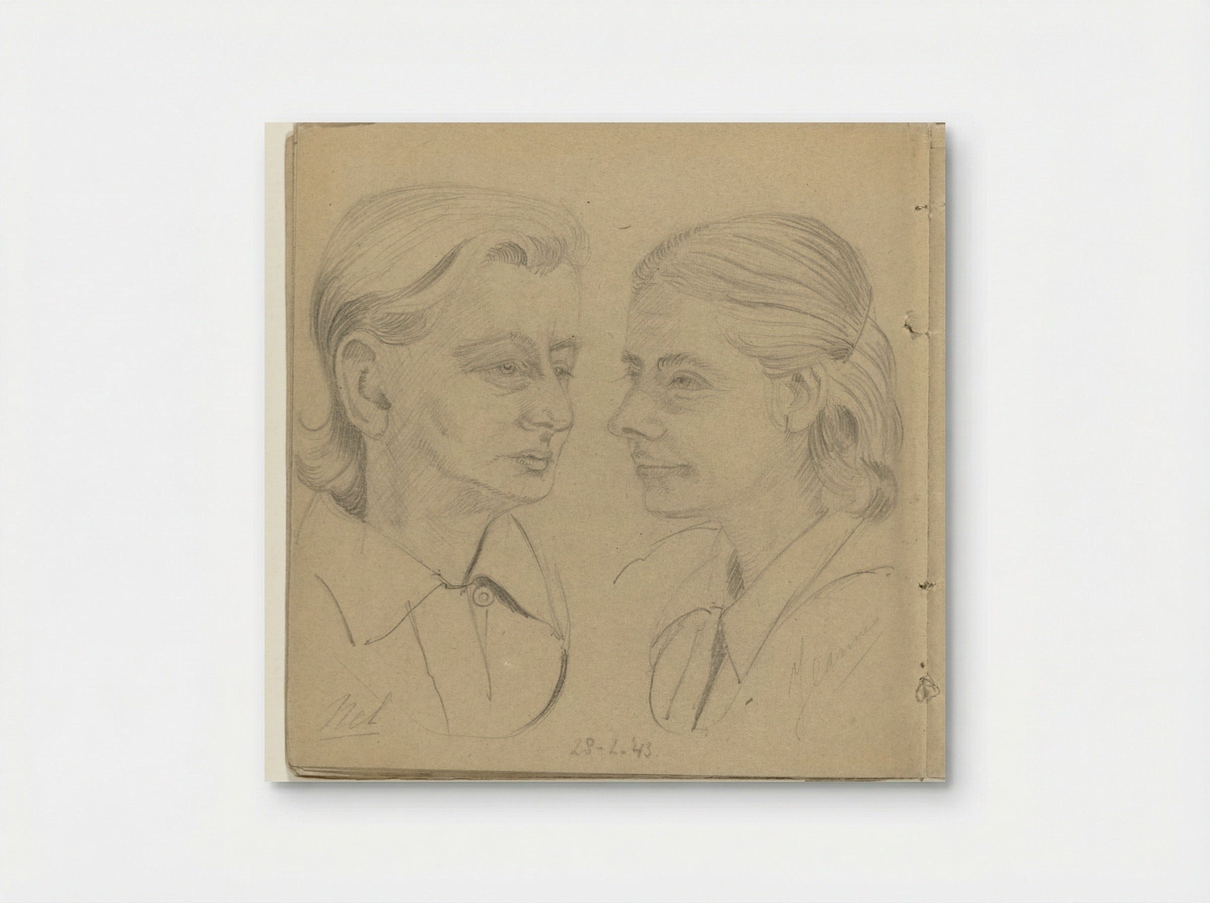 Nel en Jeanne - To Frank-Stoltz - Poster
