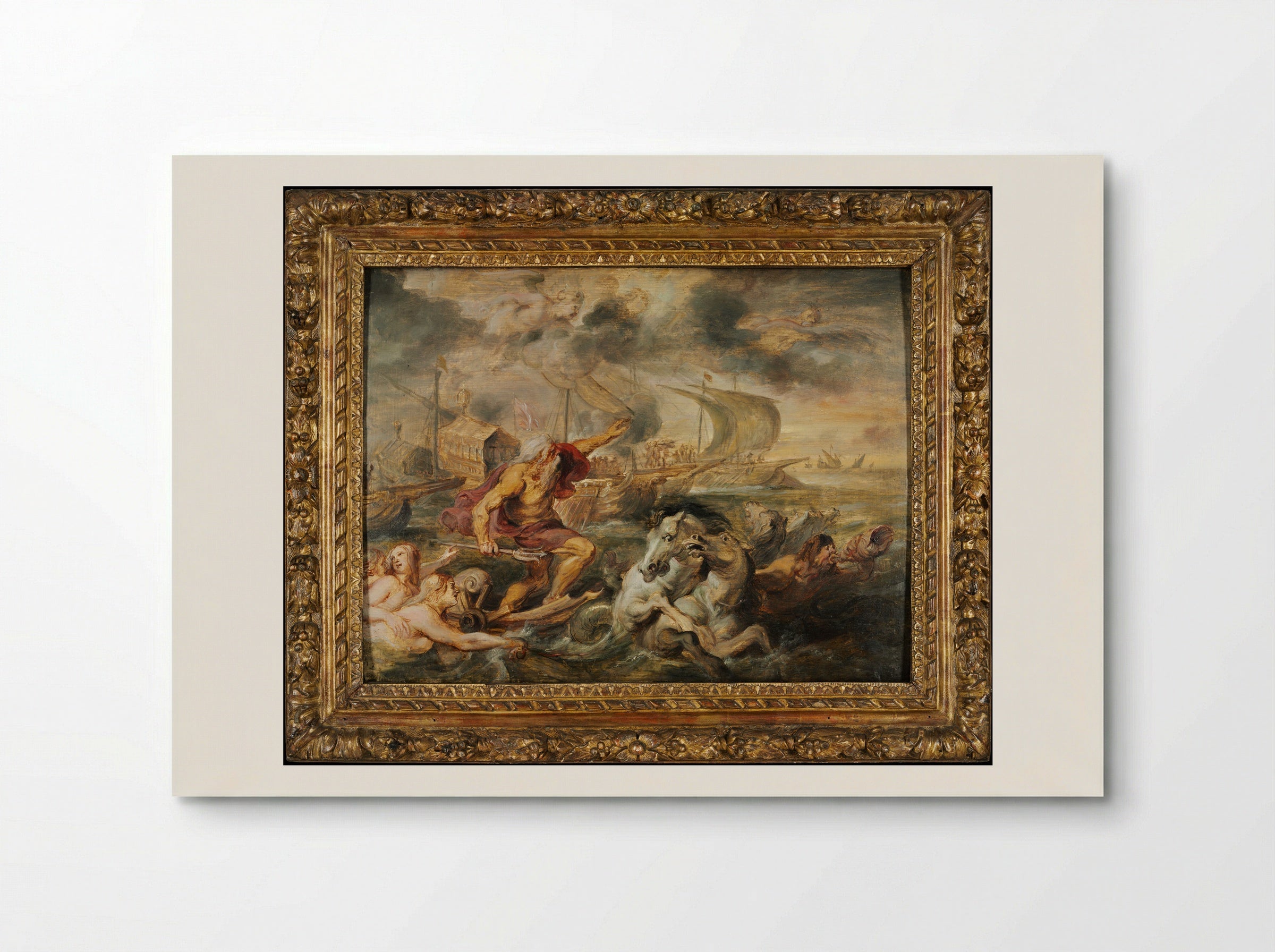 Neptune Calming the Tempest - Peter Paul Rubens - Poster