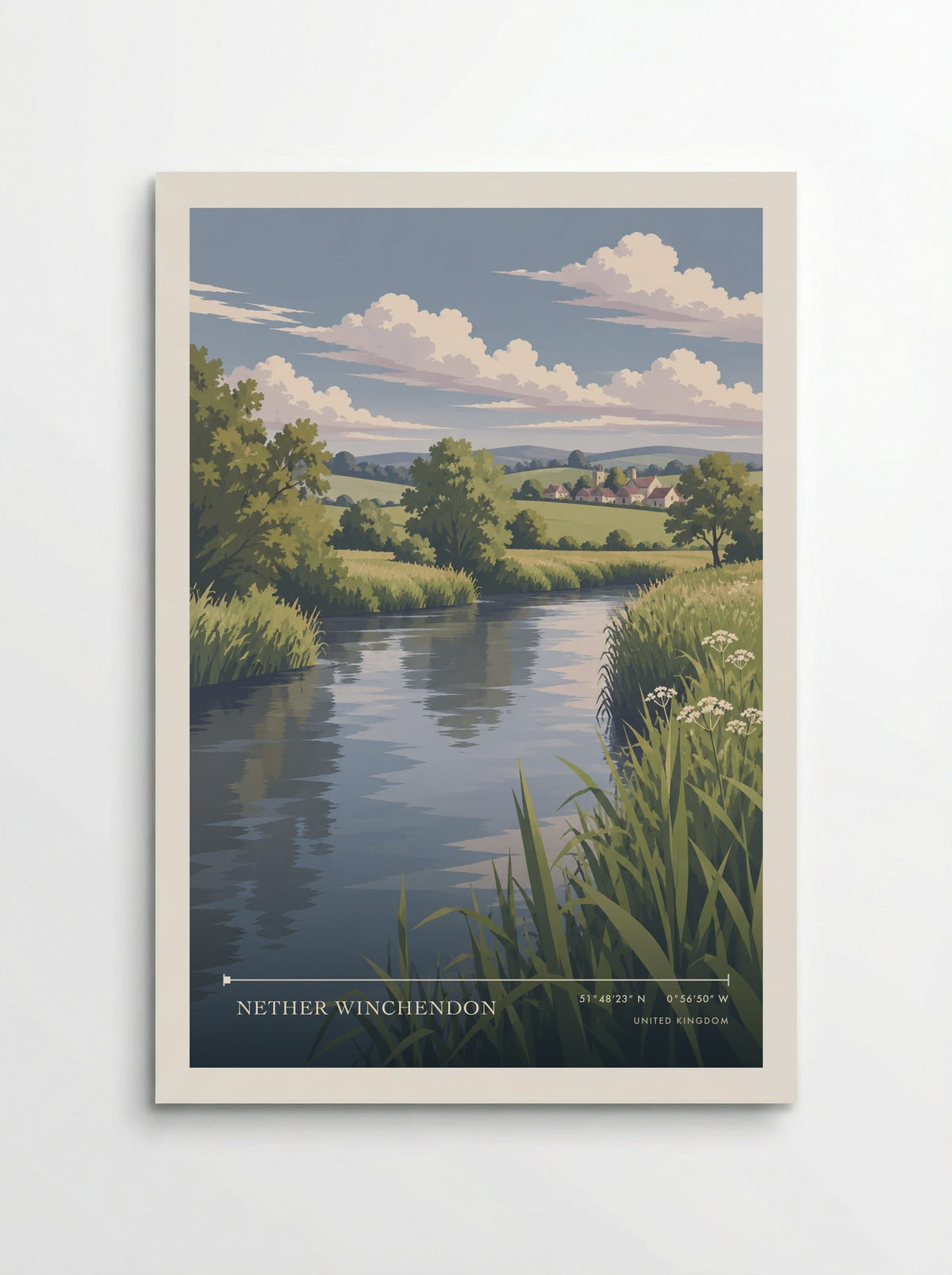Nether Winchendon | Travel Poster - Poster