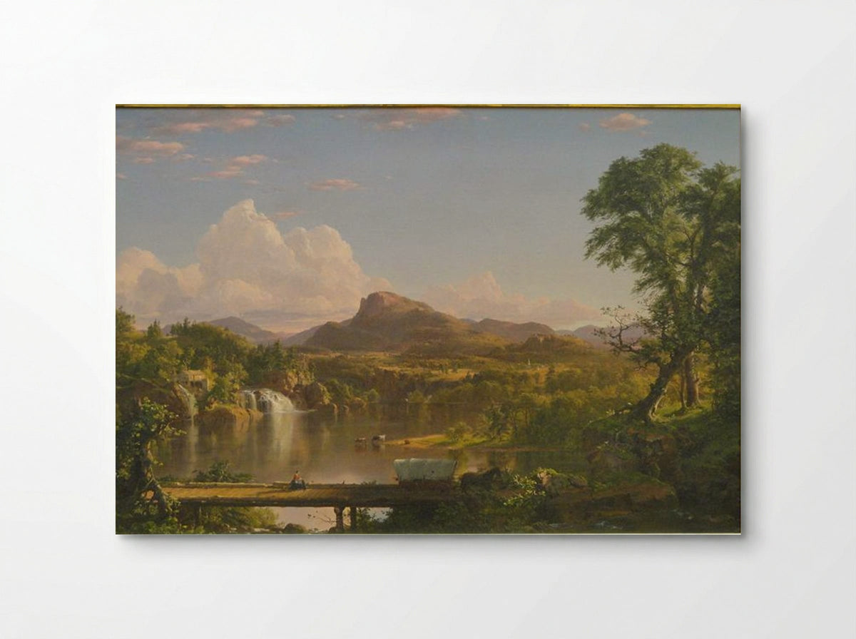 New England Scenery - Frederic Edwin Church - Poster