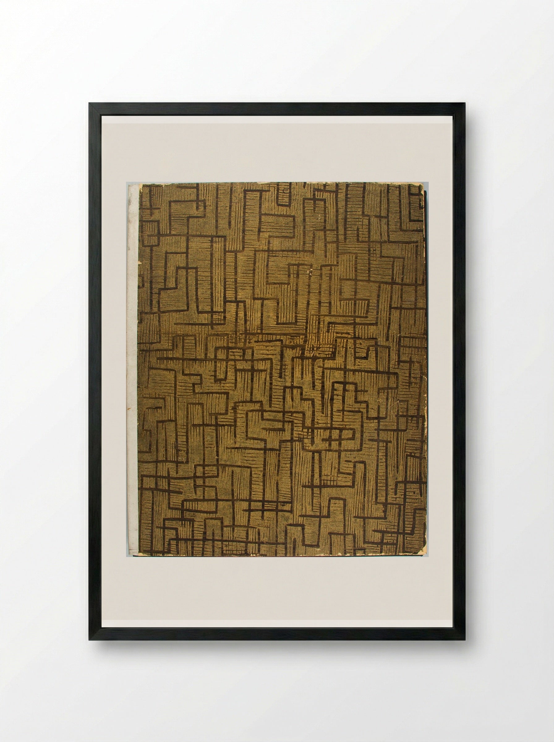 New European Graphics, Portfolio III - Various Artists - Framed Print Black