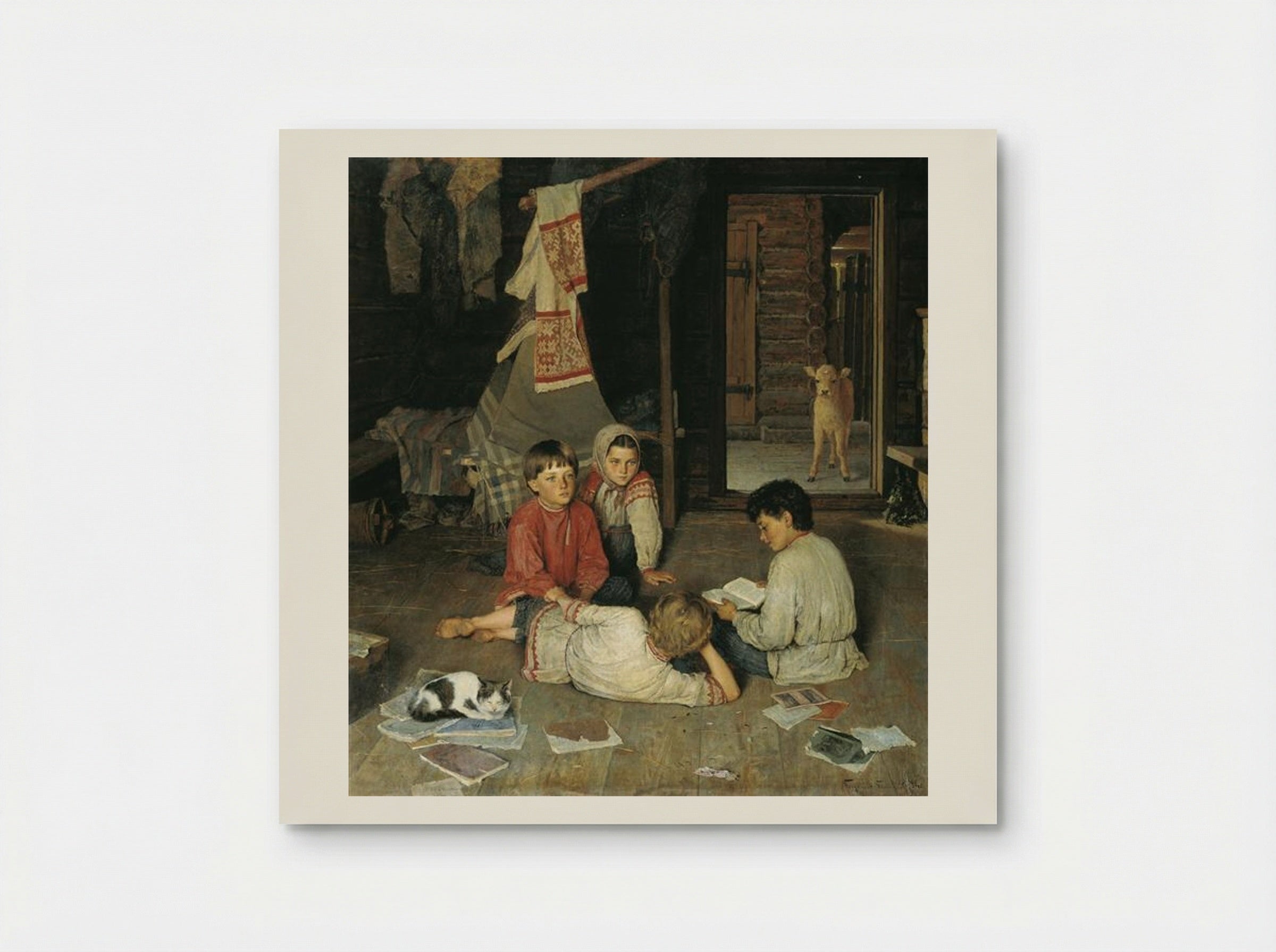 New Fairy Tale - Nikolay Bogdanov-Belsky - Poster