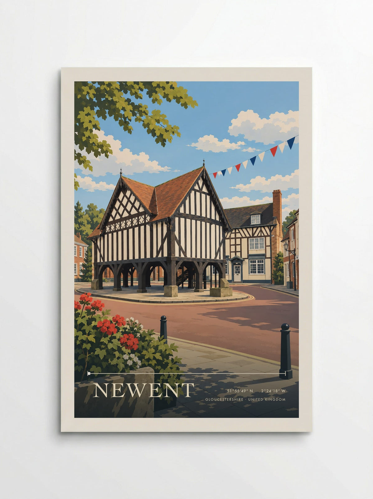 Newent, Gloucestershire | Travel Poster - Poster