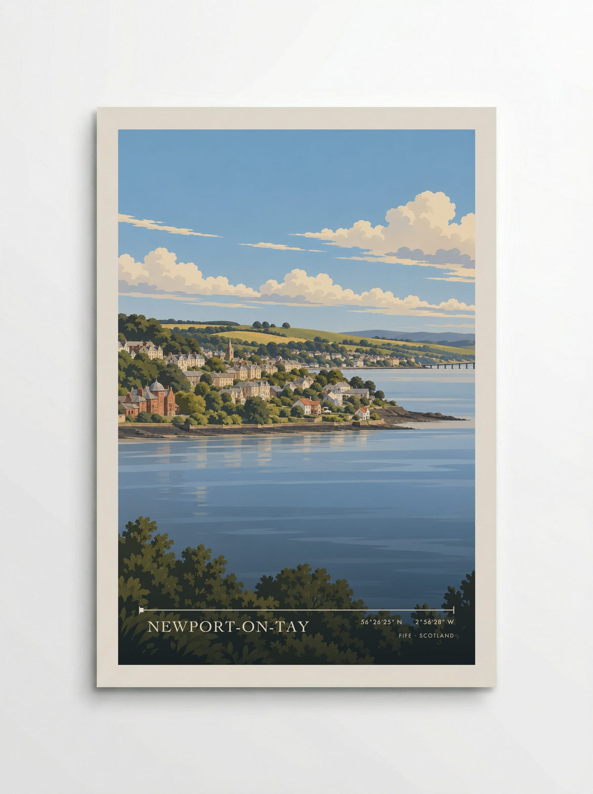 Newport-on-Tay, Fife | Travel Poster - Poster