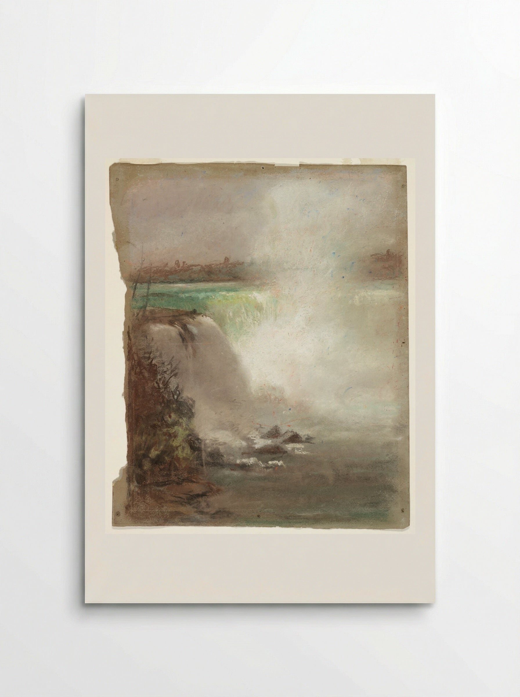 Niagara Falls (American Falls) - William Morris Hunt - Poster