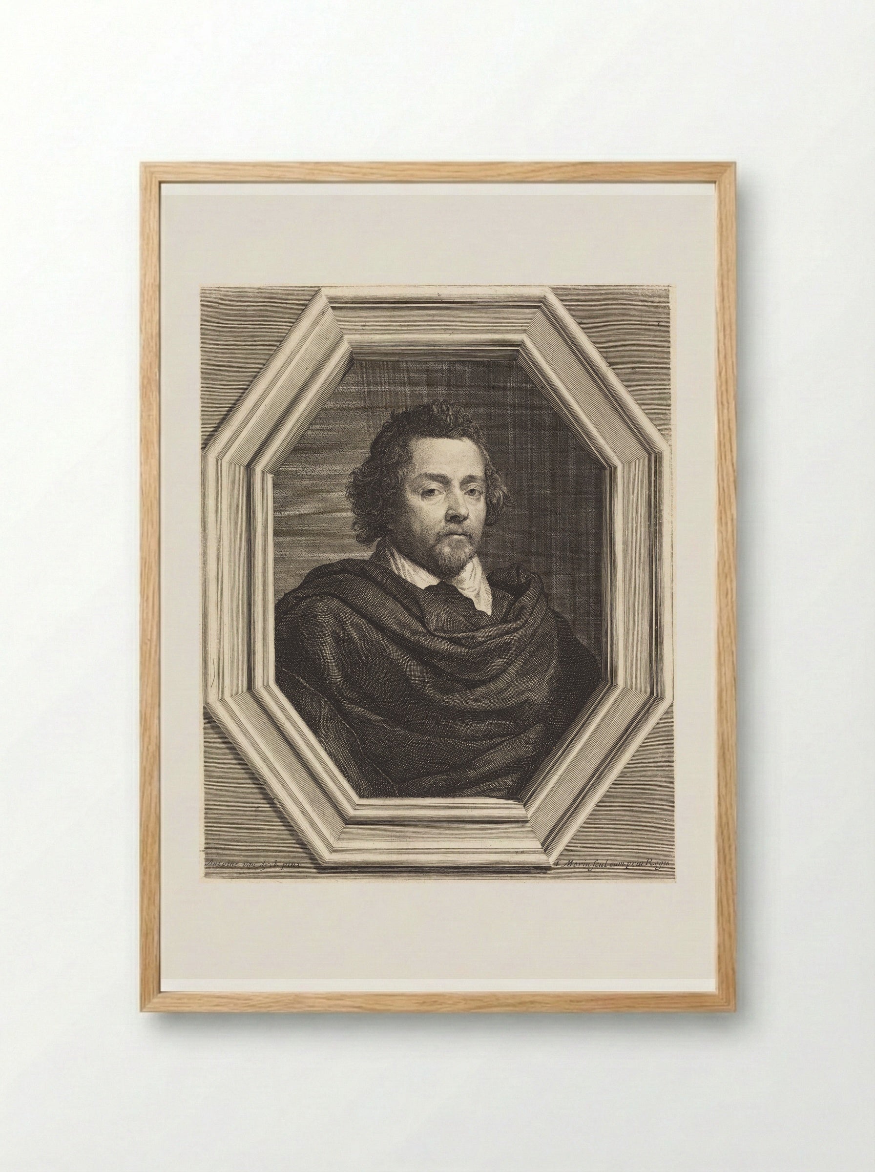 Nicolas Chrystin - Jean Morin - Framed Print Wood