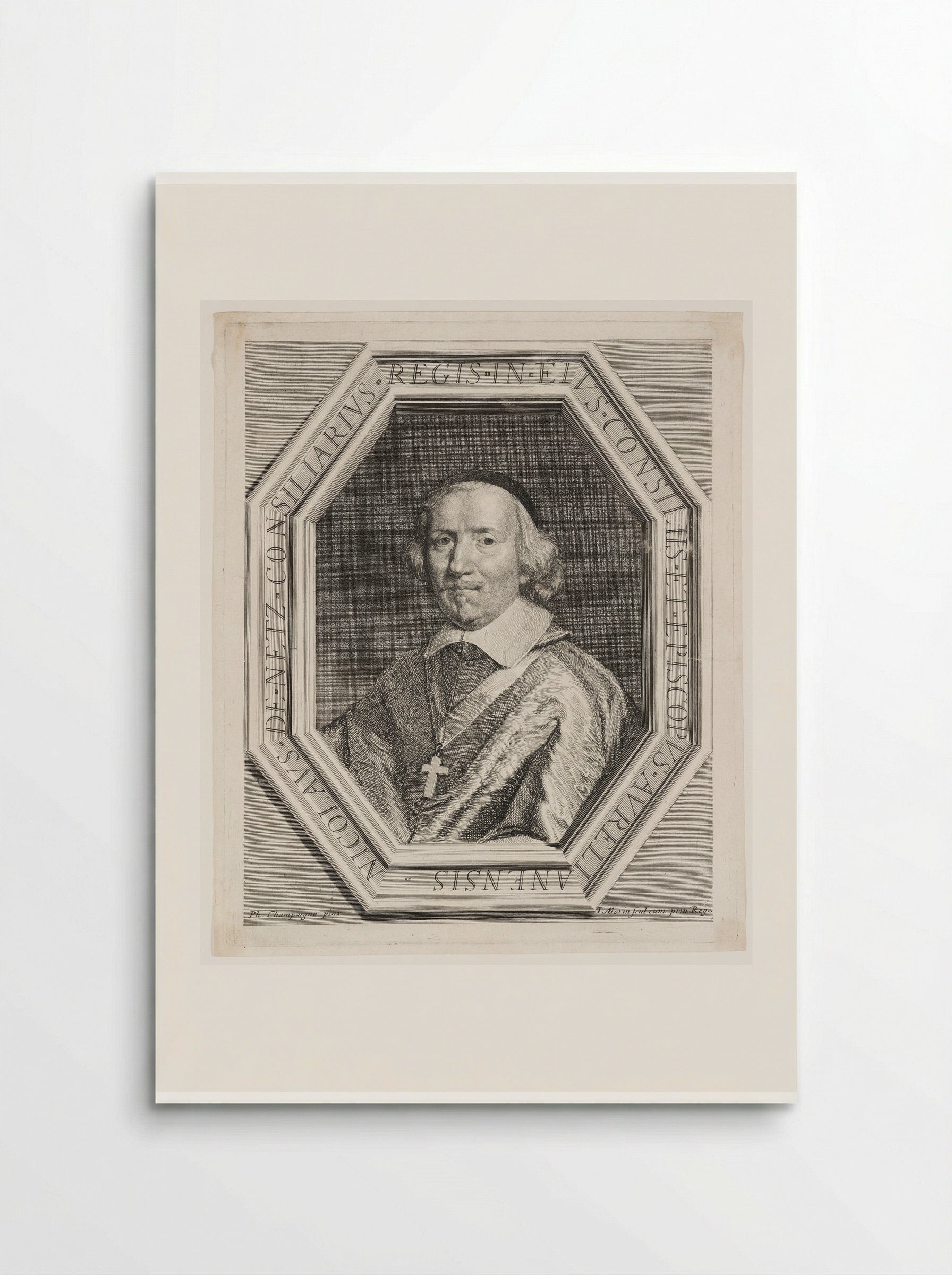 Nicolas de Netz, Bishop of Orleans - Jean Morin - Poster