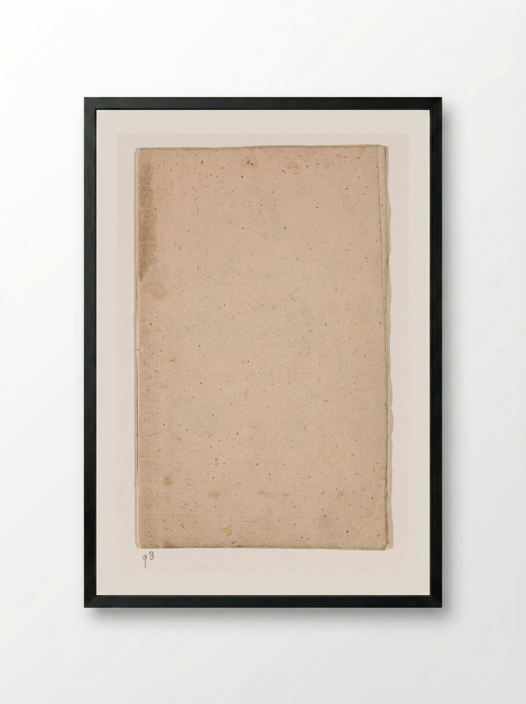 Nieuwe smeltlamp die metalen doet smelten door middel van stoom of spiritus - Jan Brandes - Framed Print Black