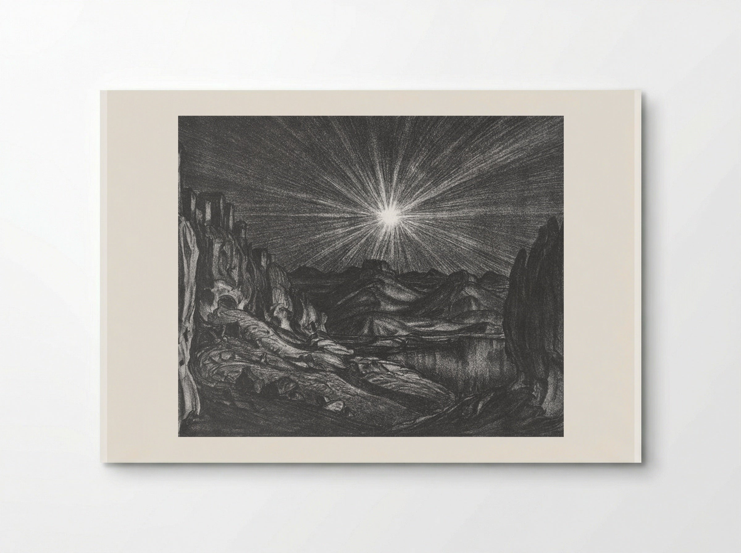 Night - Konstantin Bogaevsky - Poster