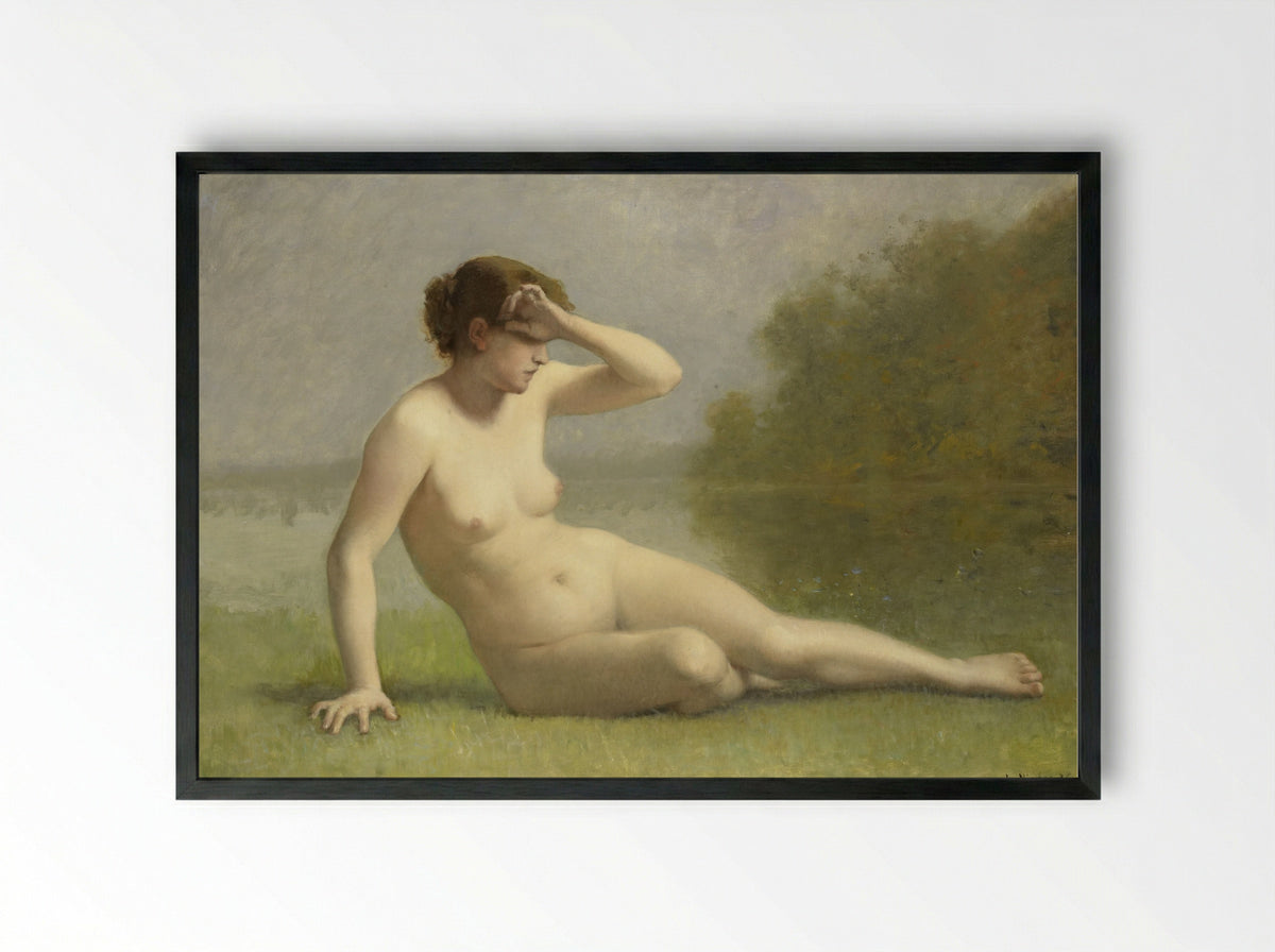 Nimf - L. Nicolas - Framed Print Black